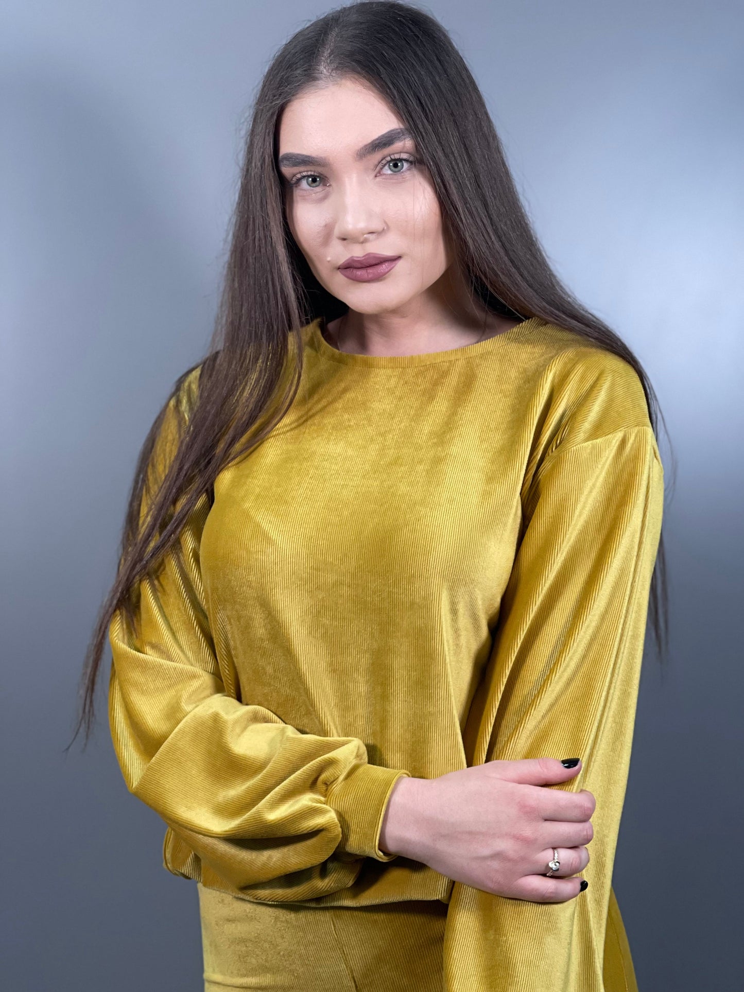 Costum LAVINIA - Galben Mustar