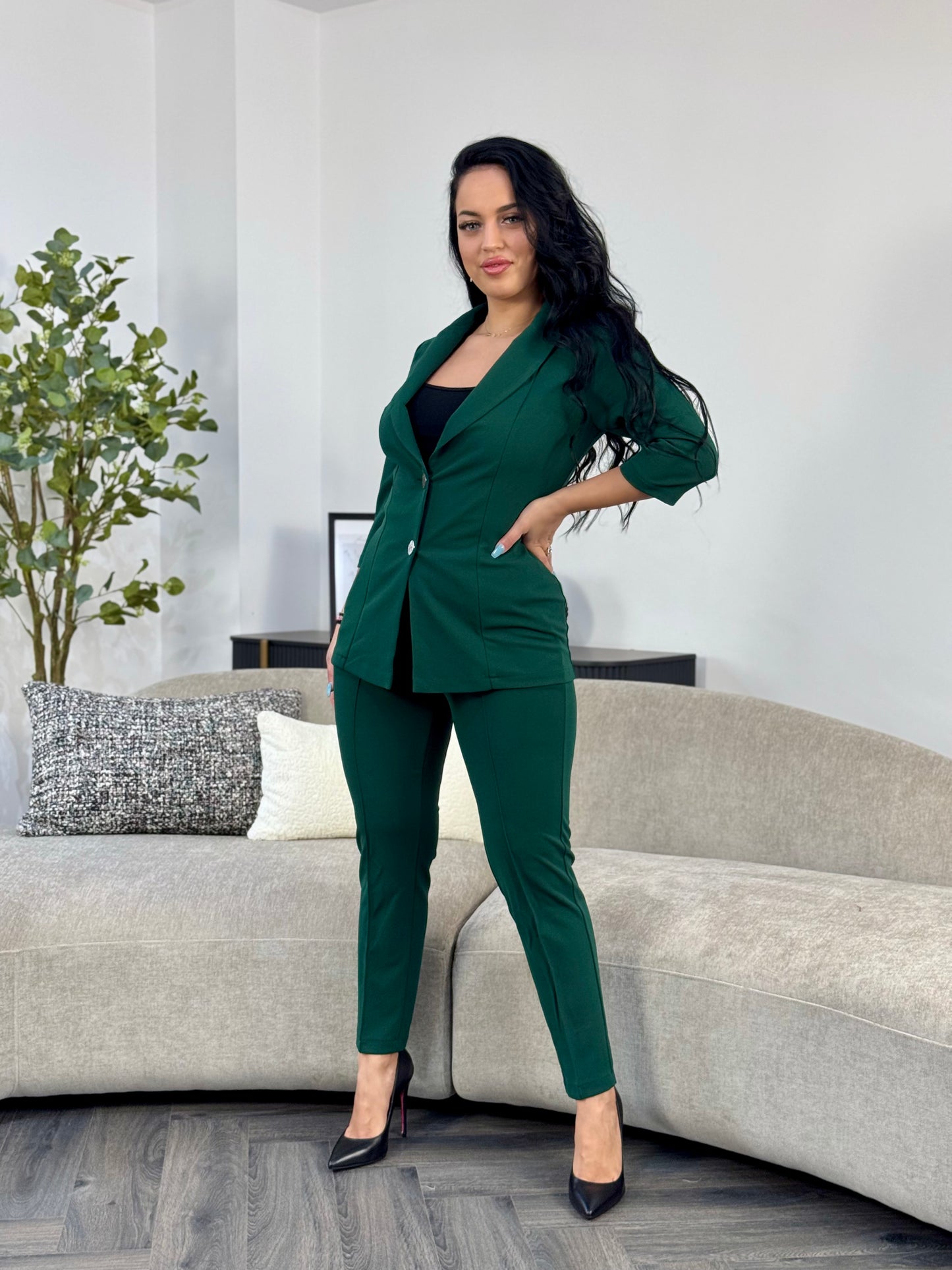Costum Ruby - Verde Inchis