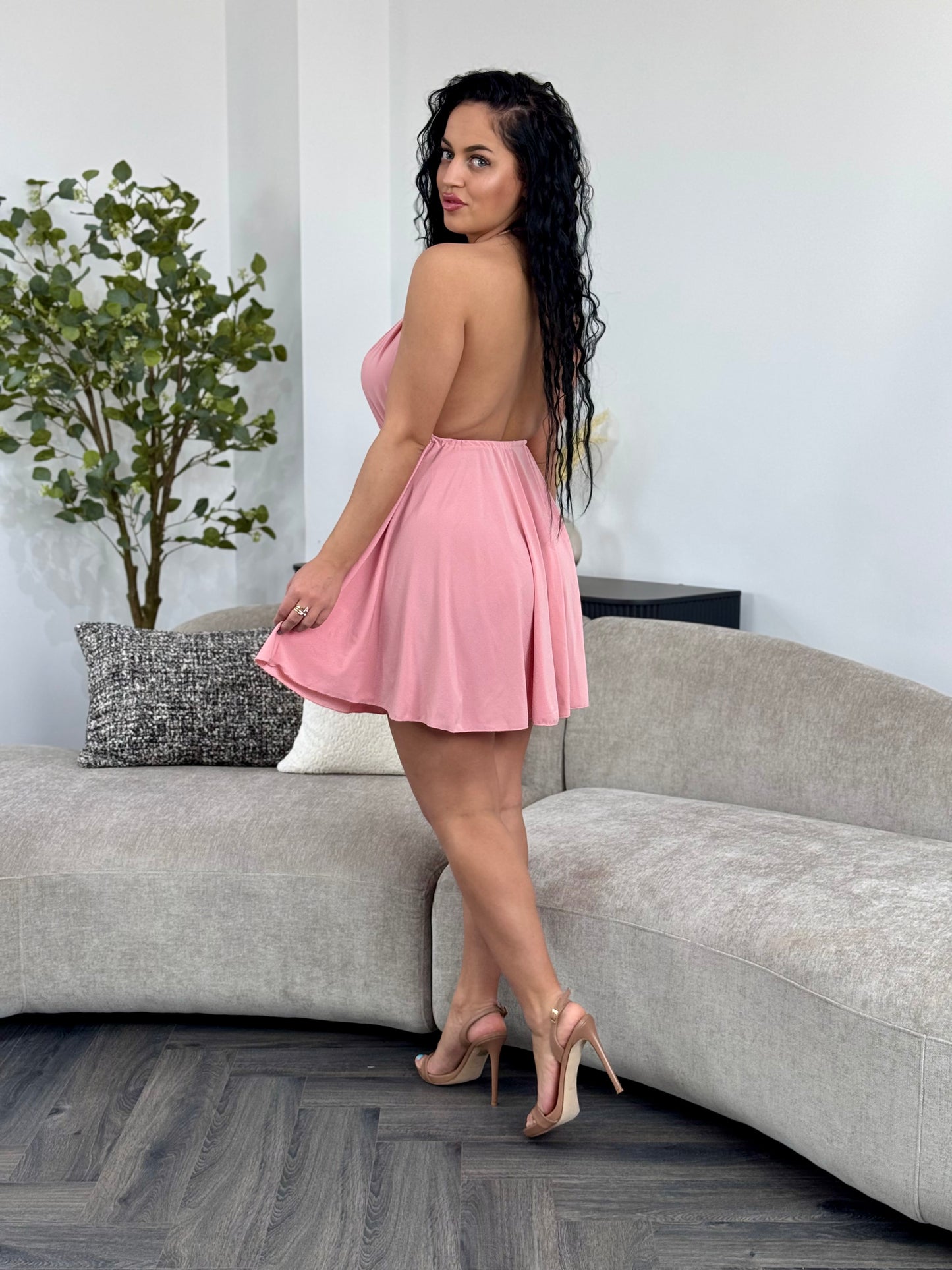 Rochie Miruna - Blush