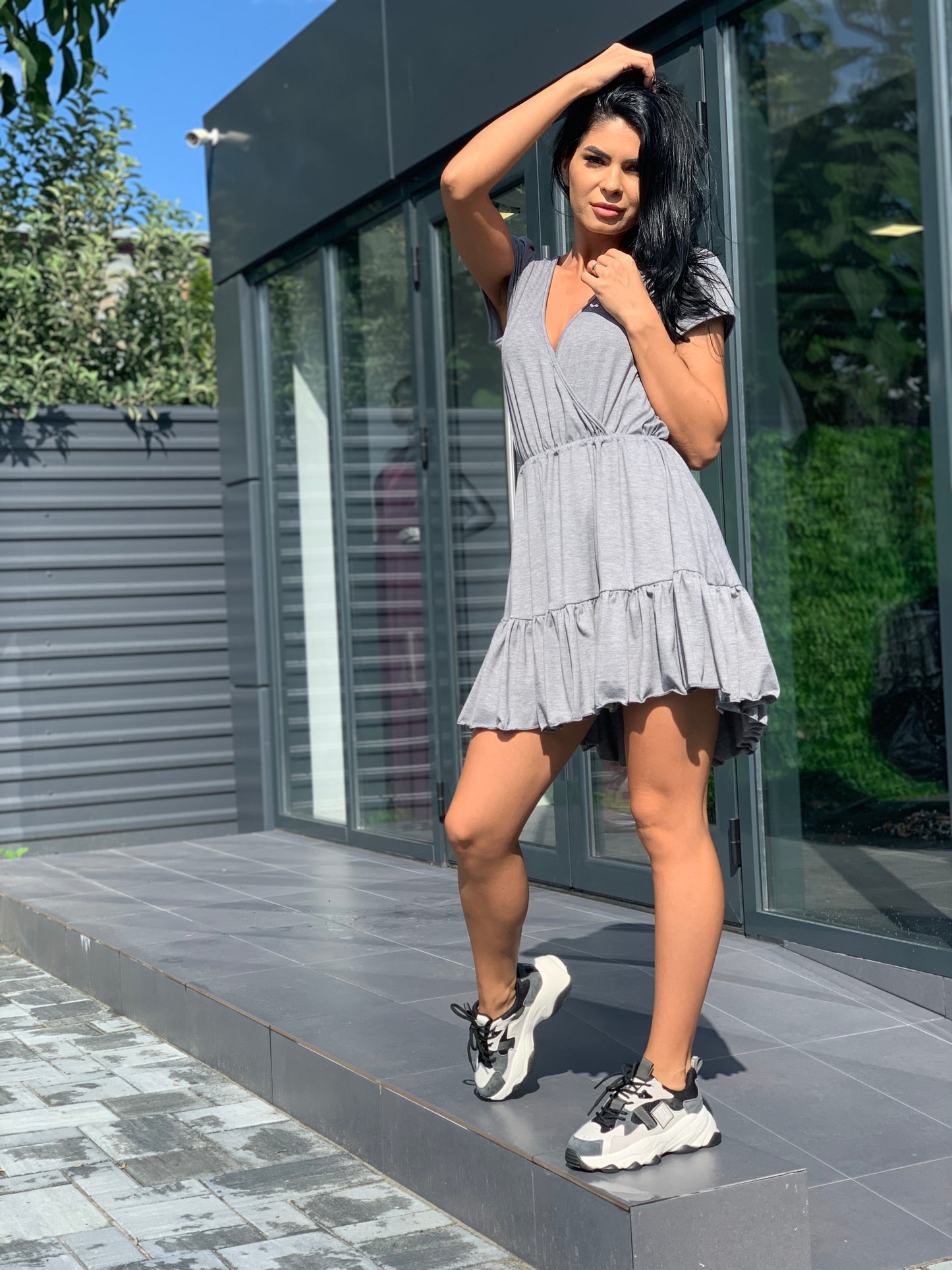 Rochie SELENA - Gri Deschis