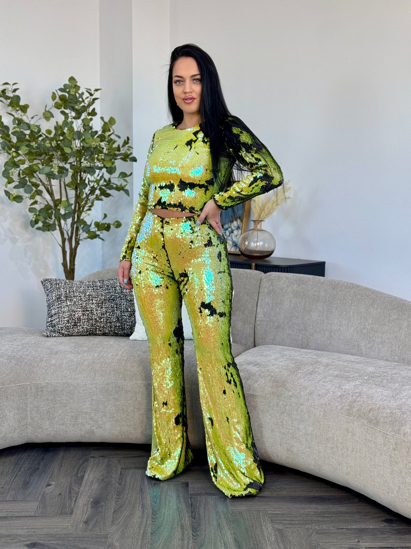 Costum Yndia - Green