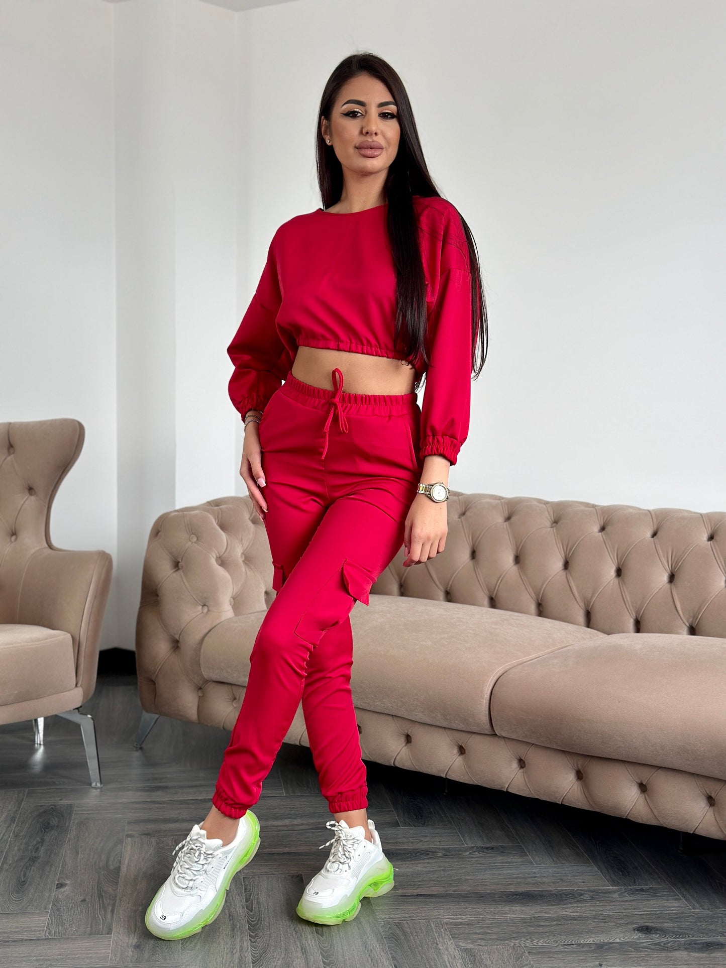 Costum Karina Summer - Rosu