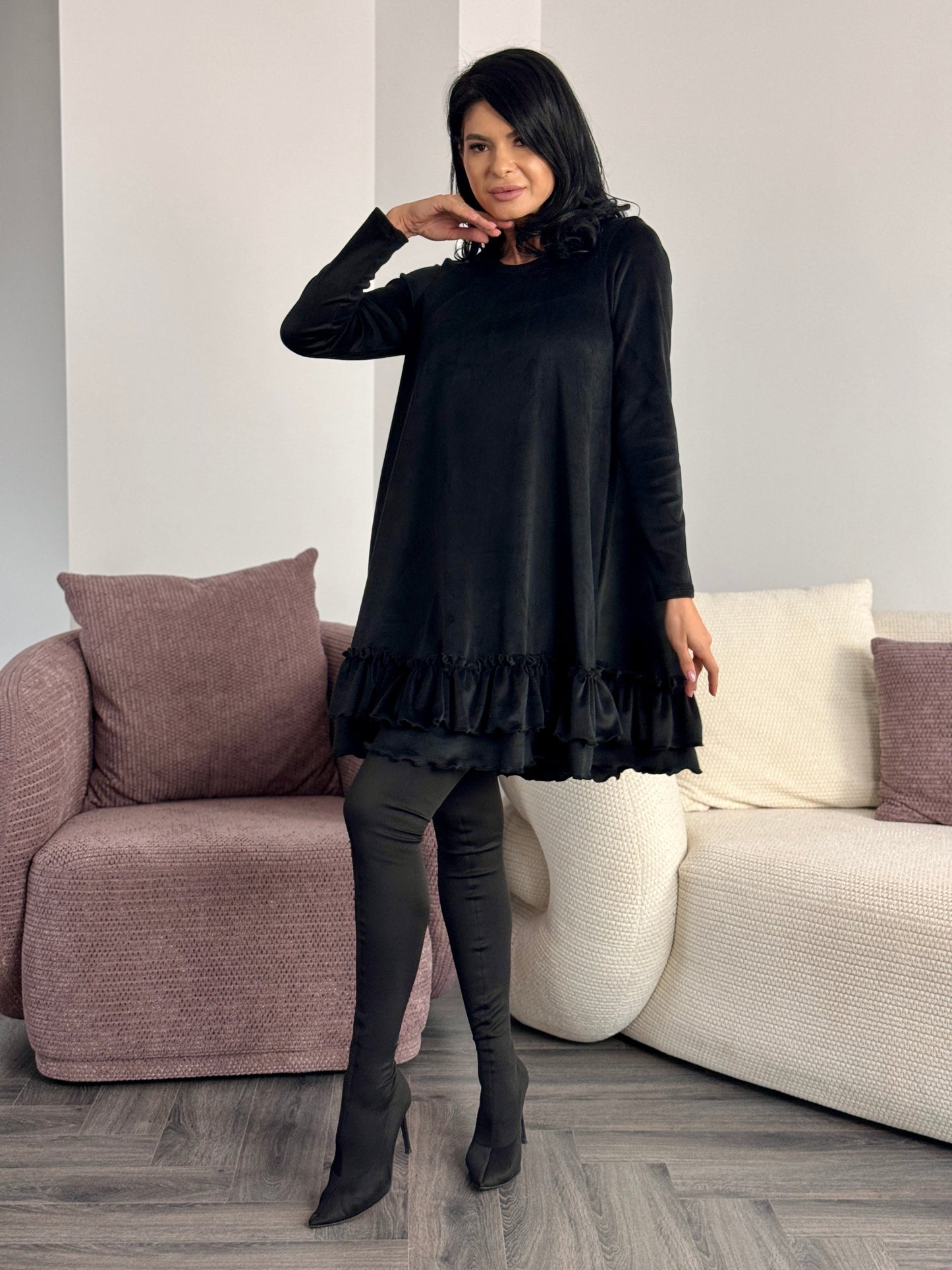 Rochie Alima - Negru