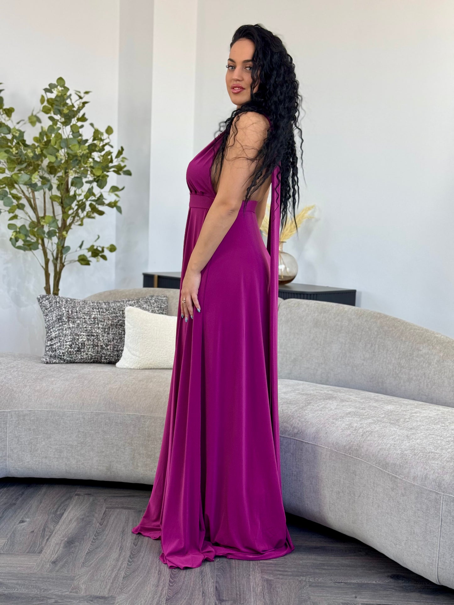 Rochie Versatila - Mov Orhidee