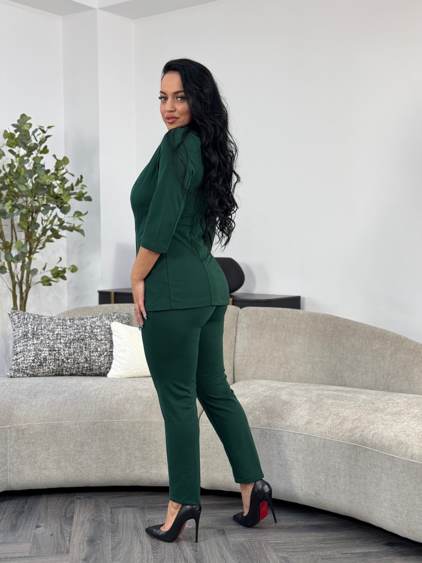 Costum Ruby - Verde Inchis