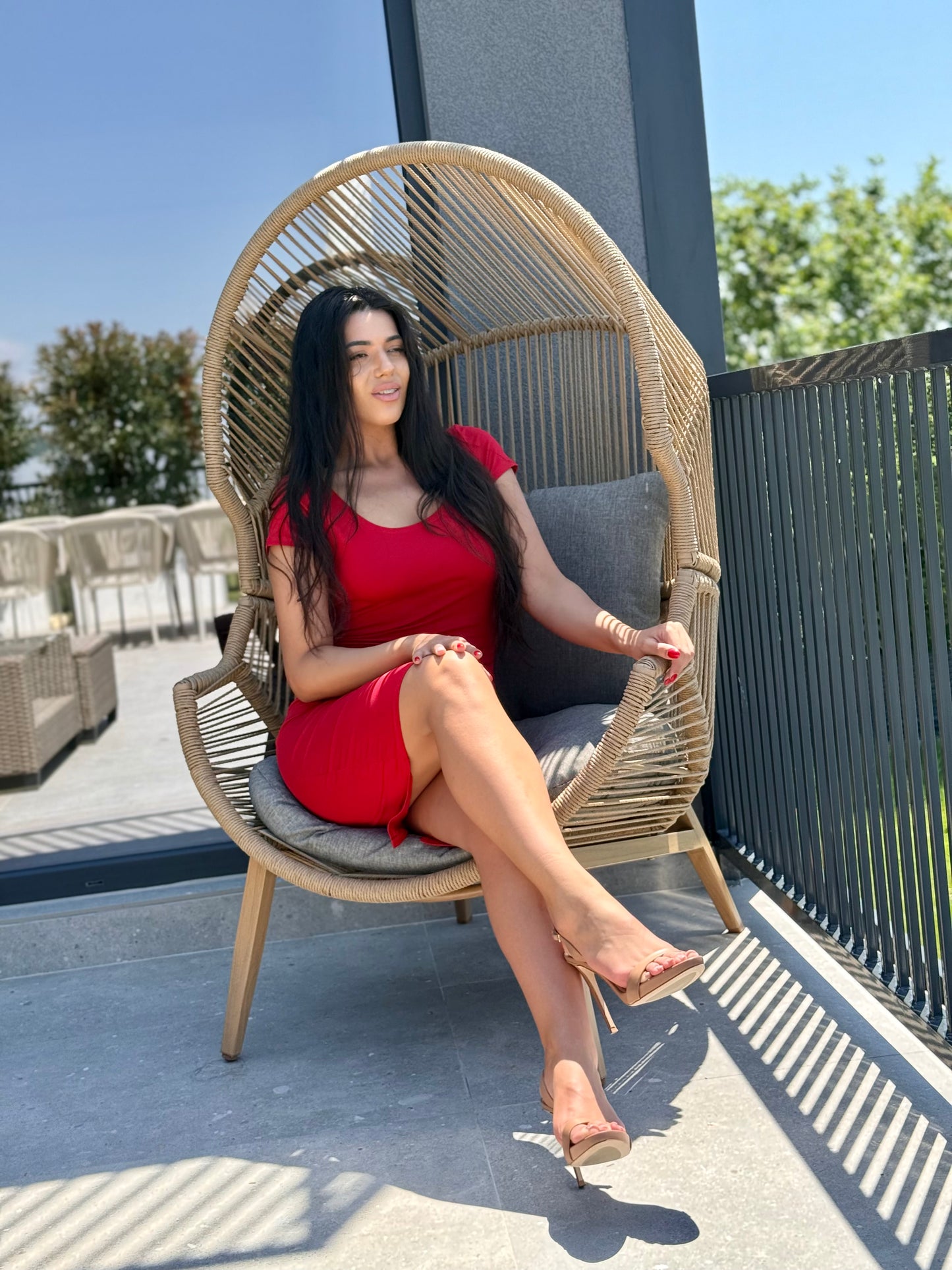 Rochie Alexa - Rosu