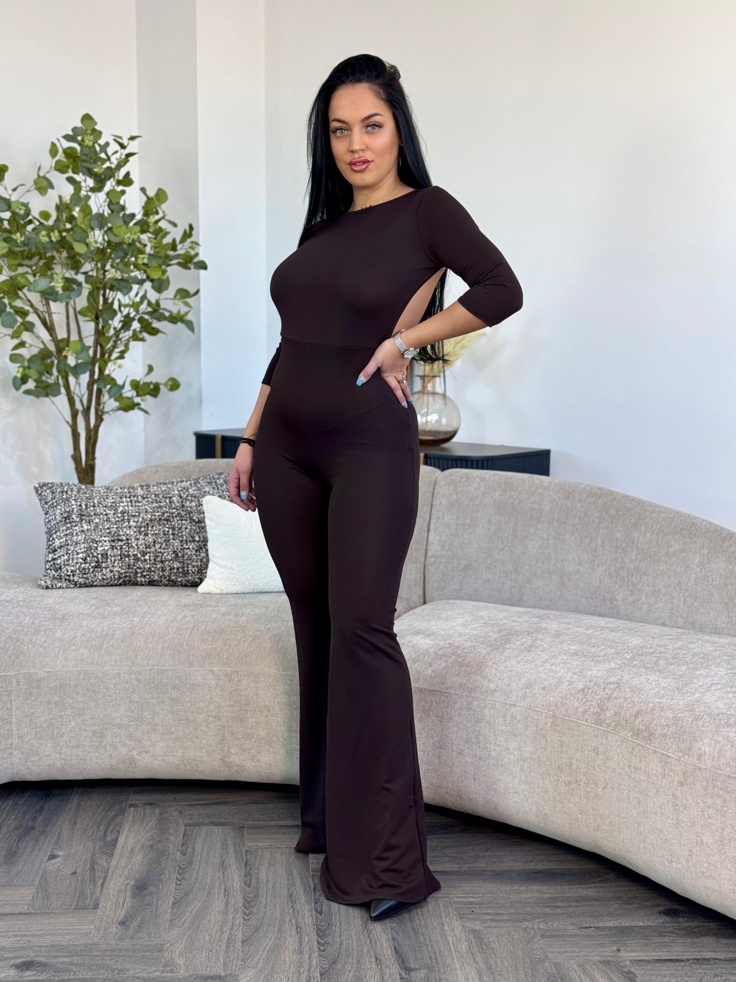 Salopeta Tannia - Dark Brown