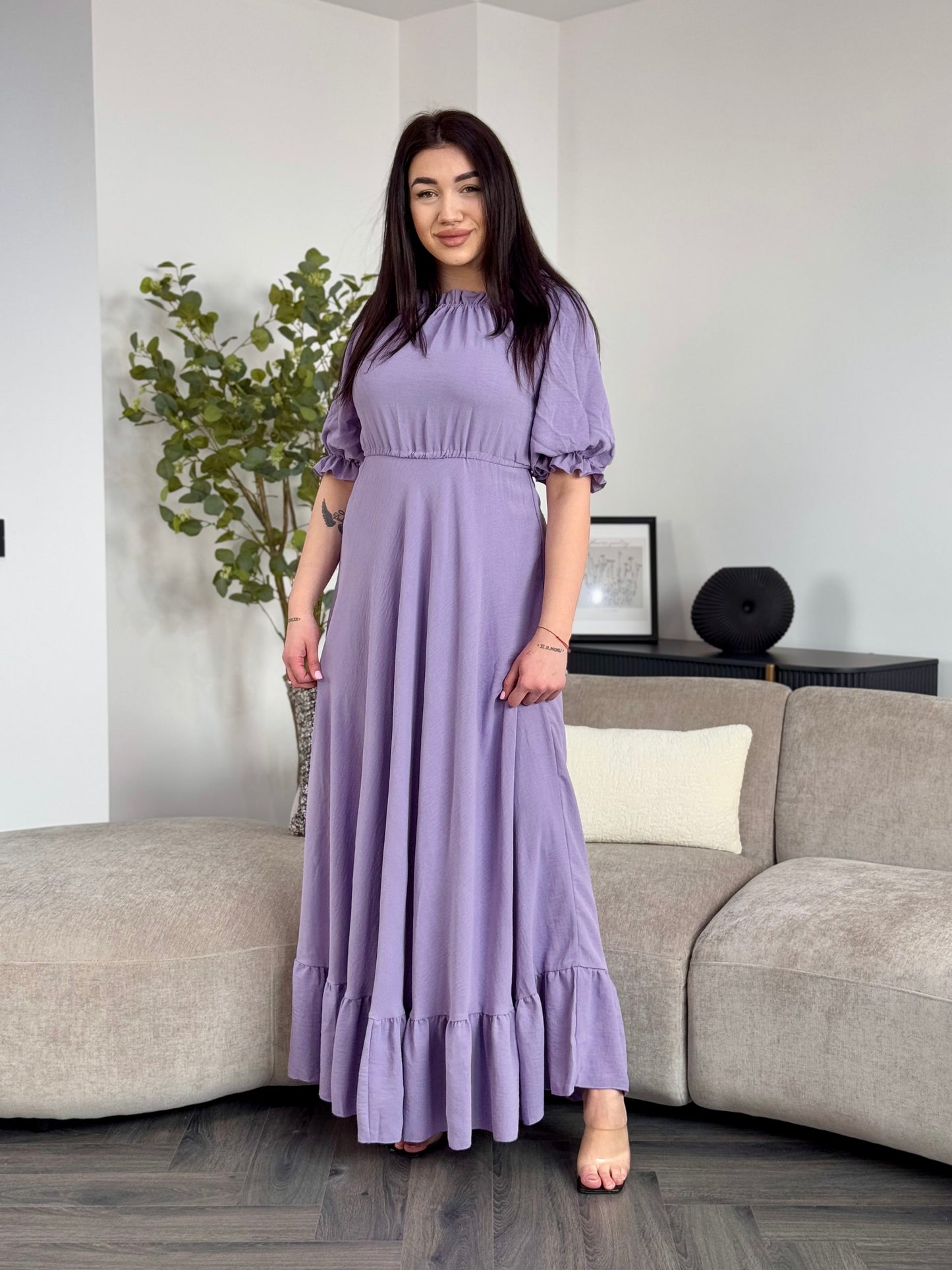 Rochie Anemona Long - Lila