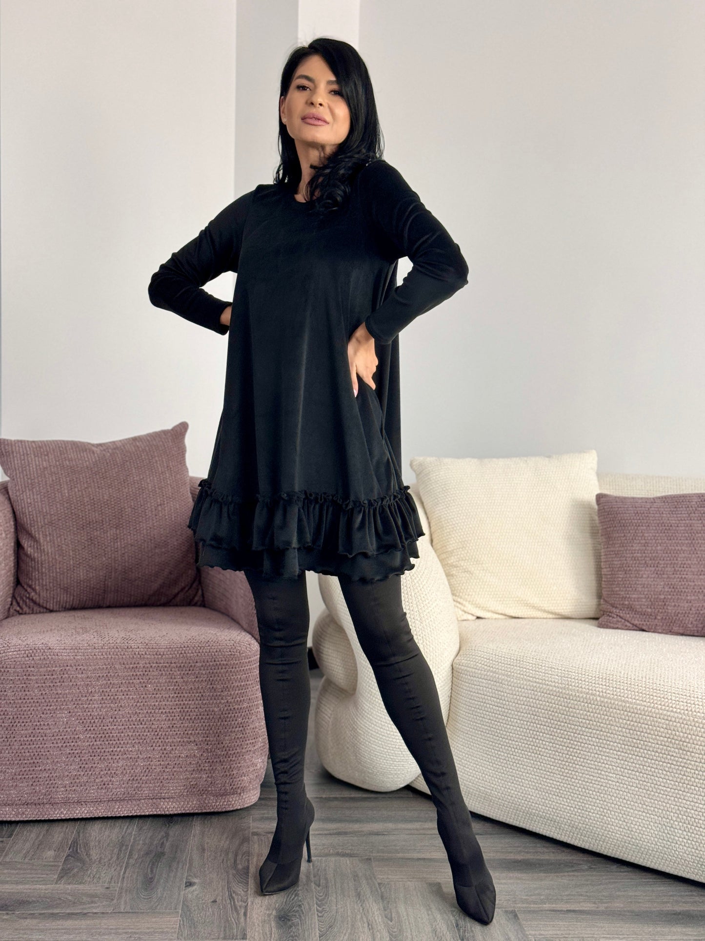 Rochie Alima - Negru