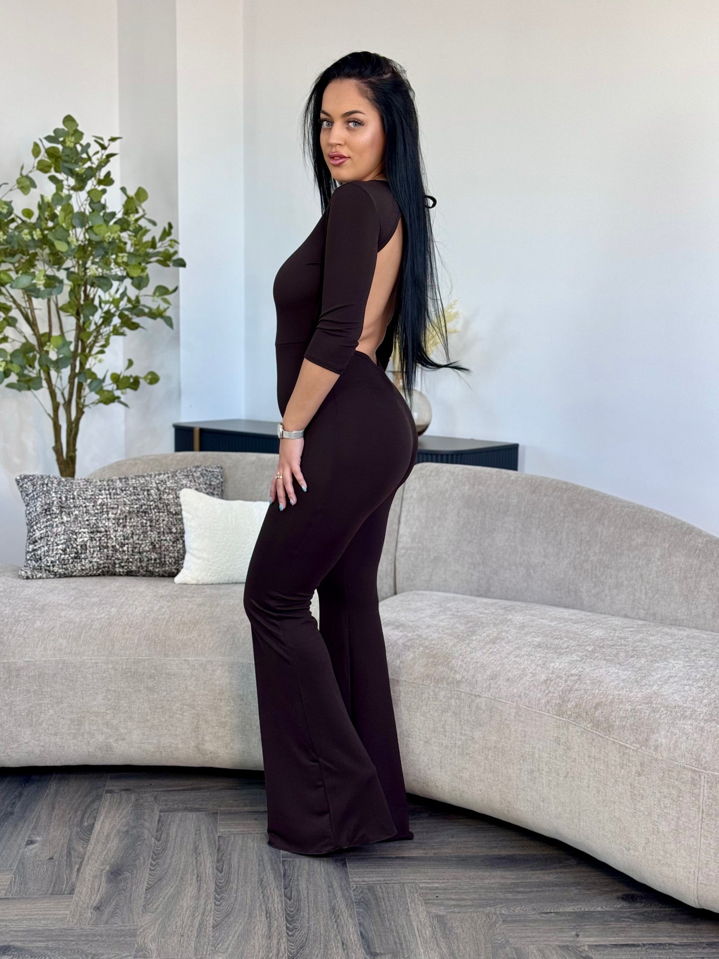 Salopeta Tannia - Dark Brown