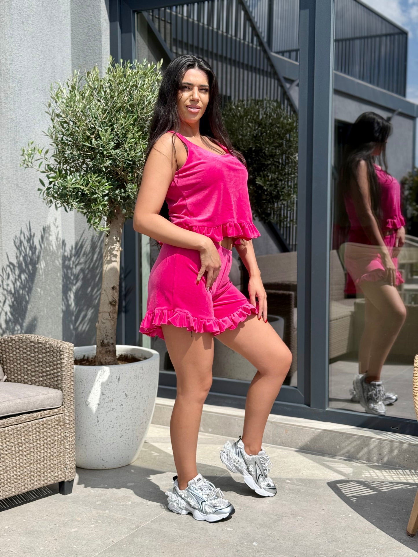 Costum Aylin - Fucsia