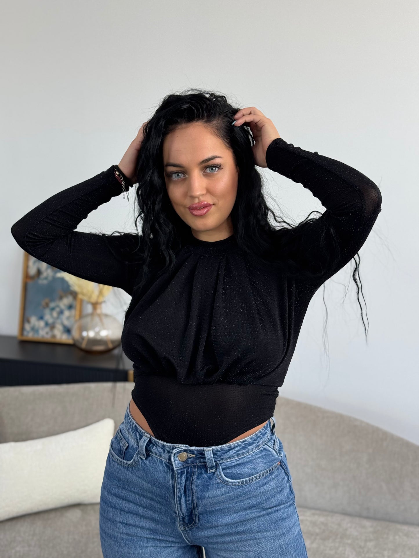 Body Lily - Negru