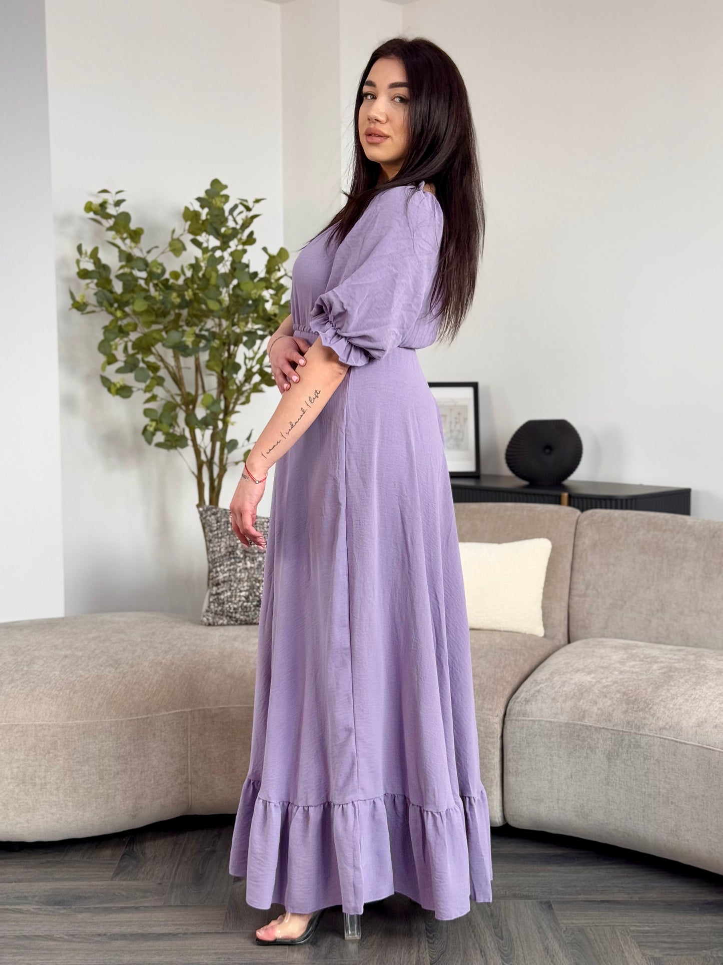 Rochie Anemona Long - Lila