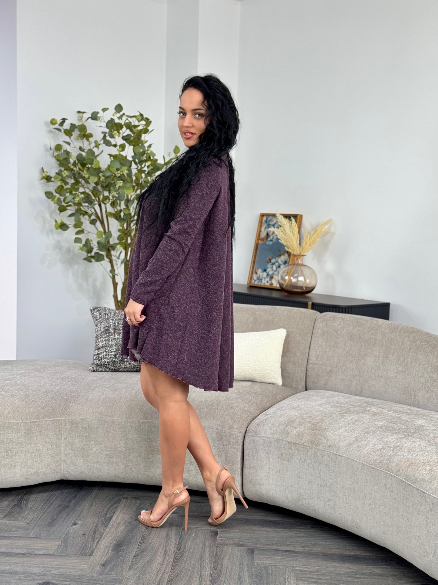 Rochie Karra - Mov Pruna