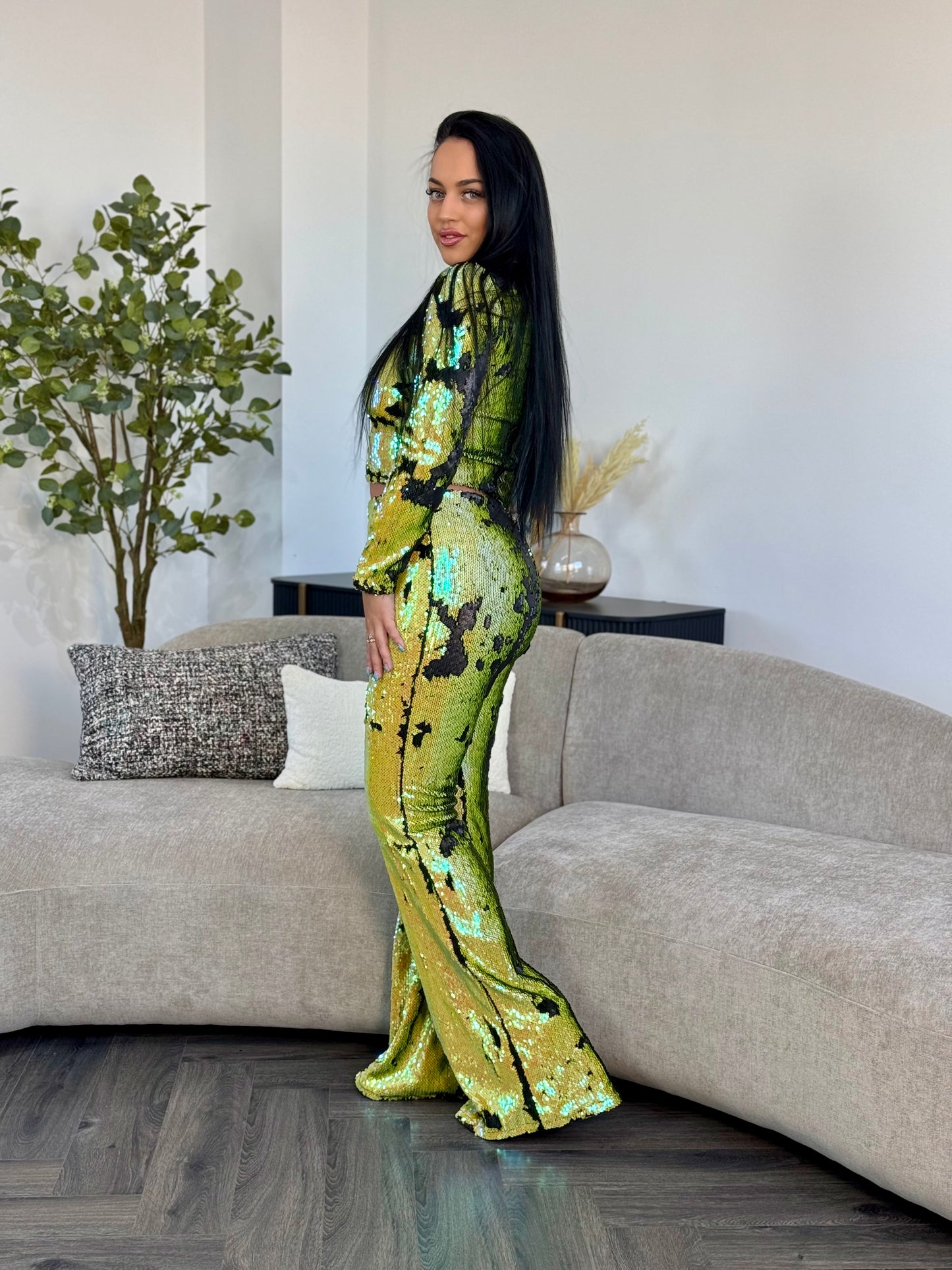 Costum Yndia - Green