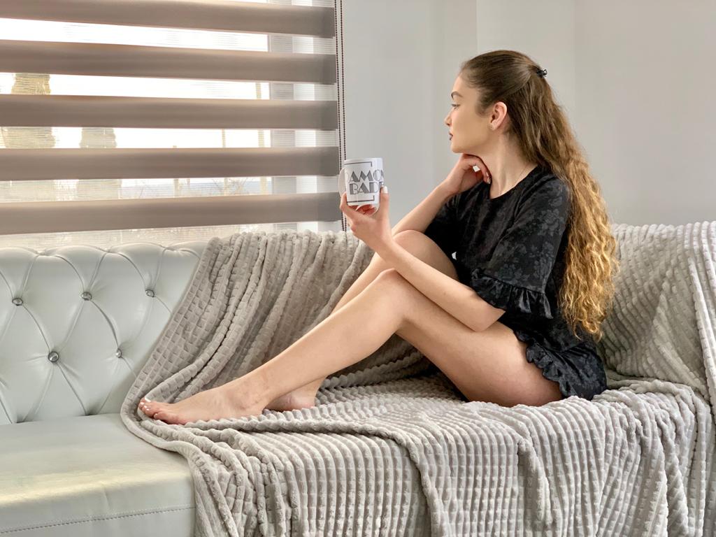 Pijama GABBY - FLOWER BLACK