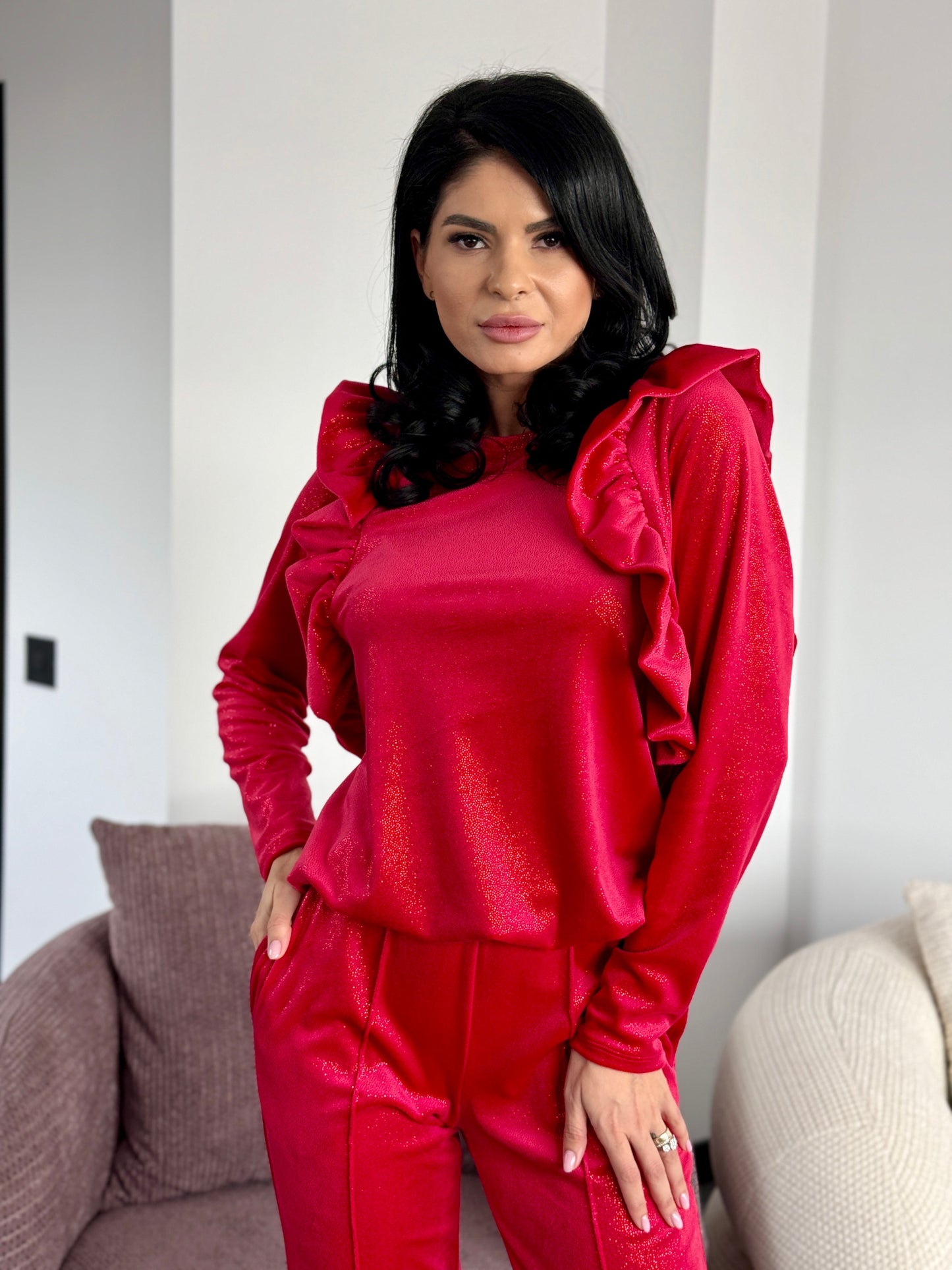 Costum Ellba - Rosu