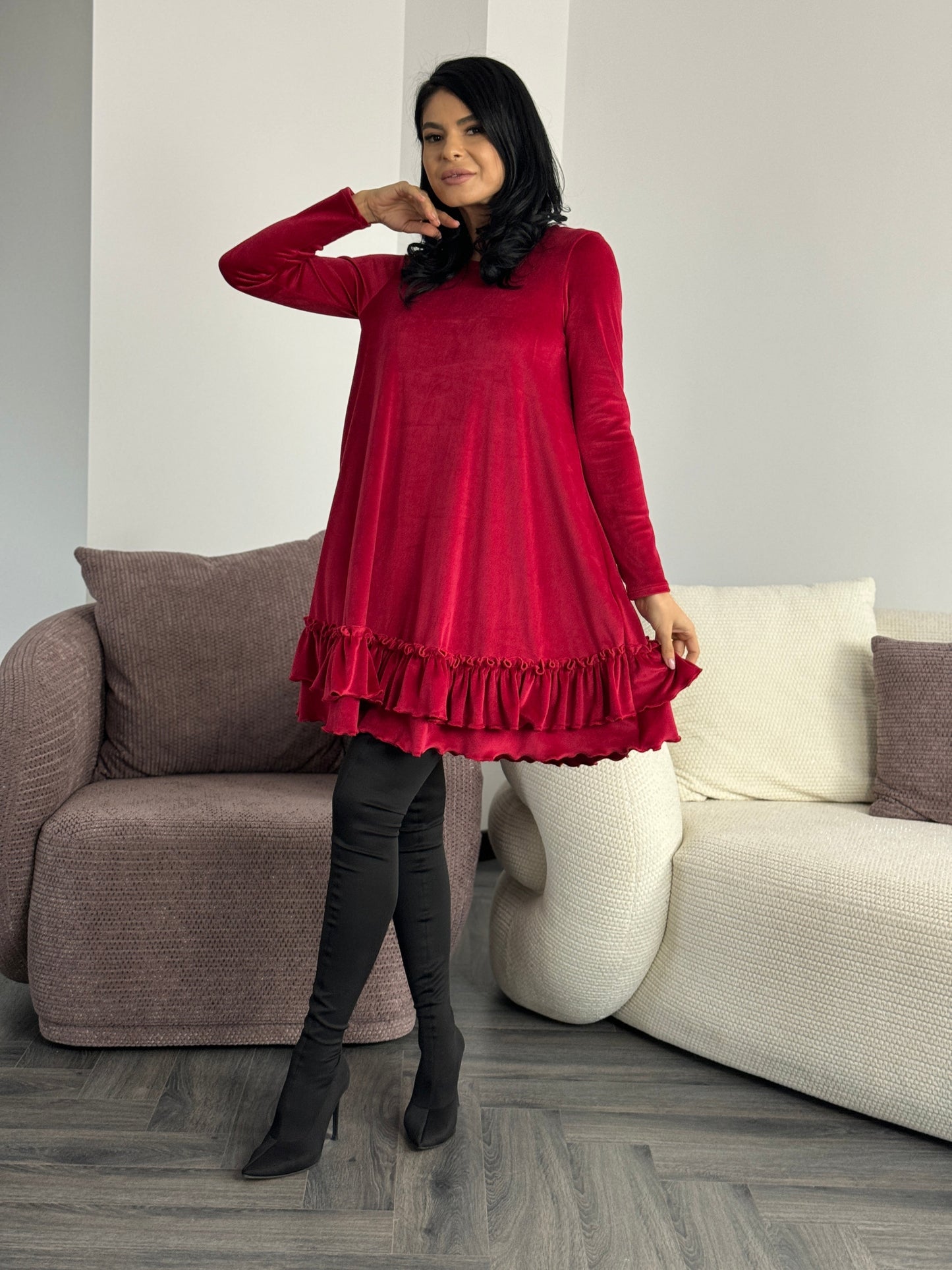Rochie Alima - Rosu