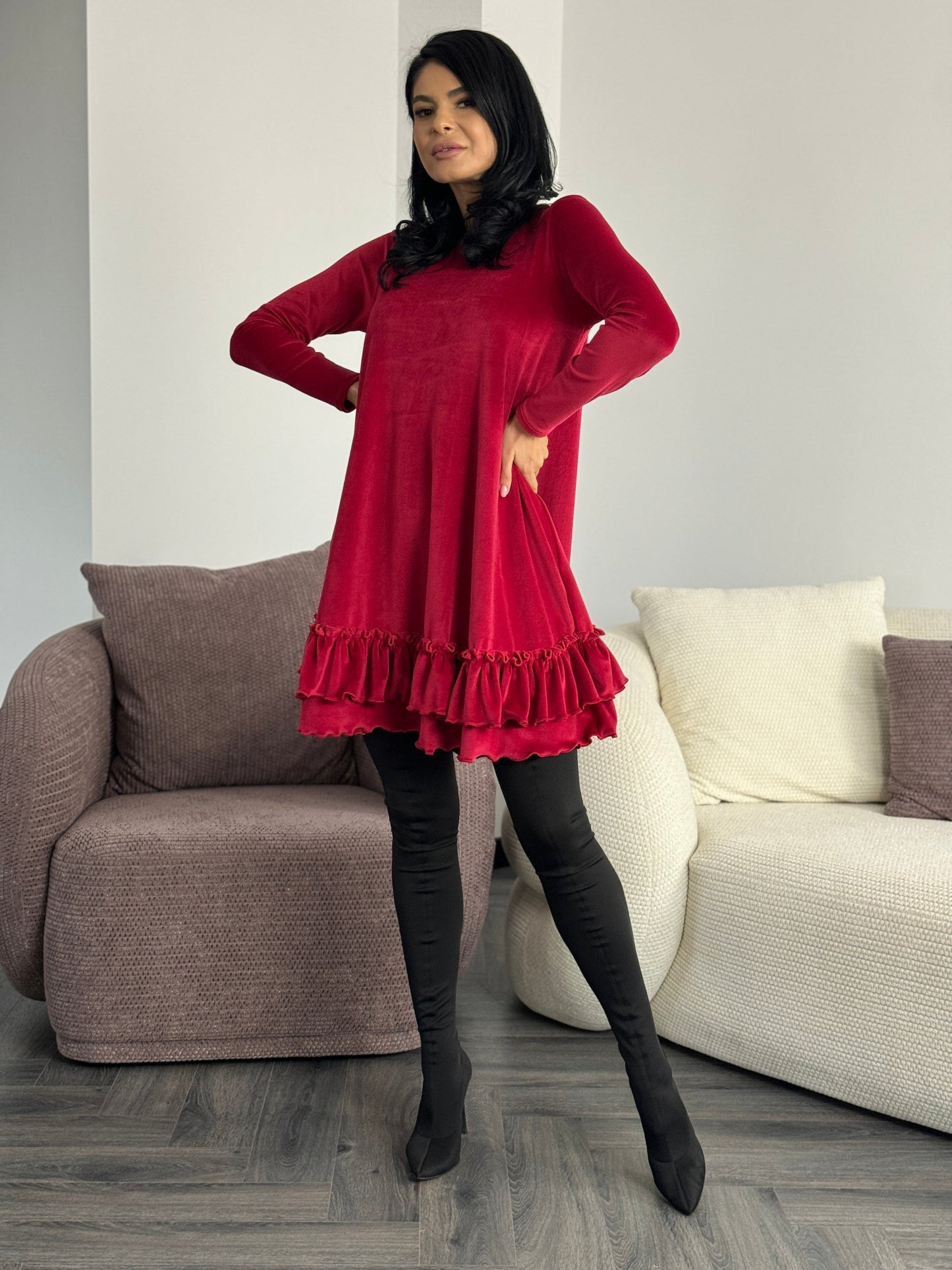 Rochie Alima - Rosu