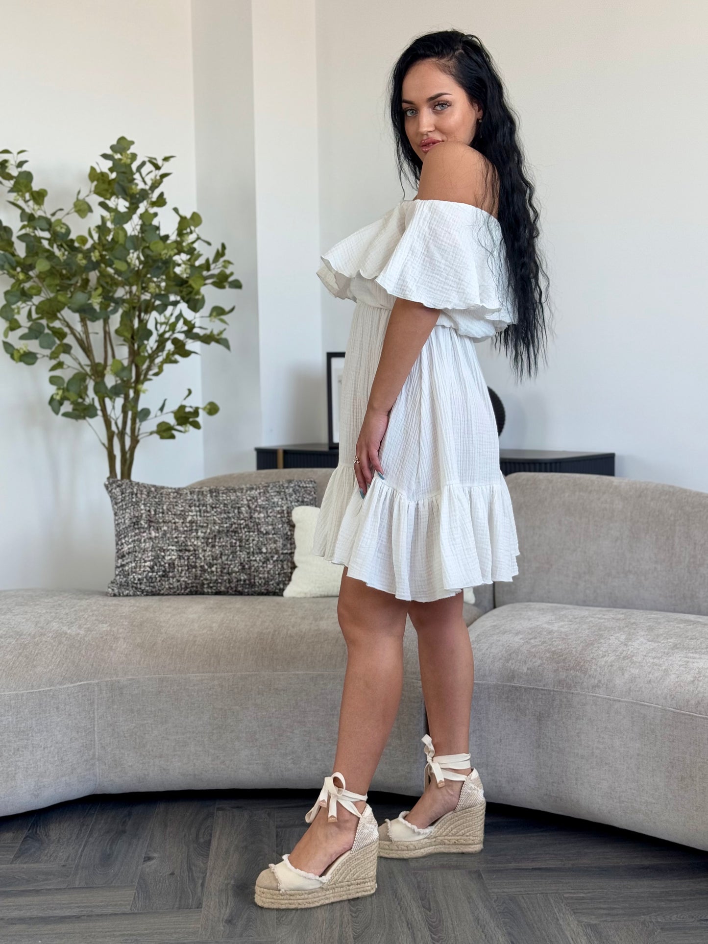 Rochie Dya - Alb