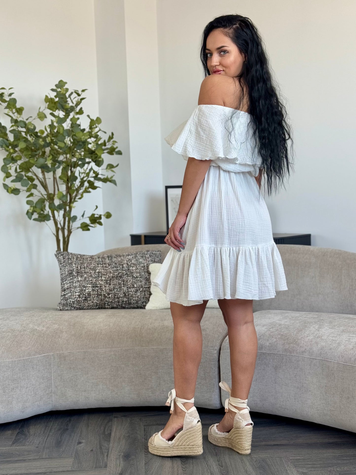 Rochie Dya - Alb