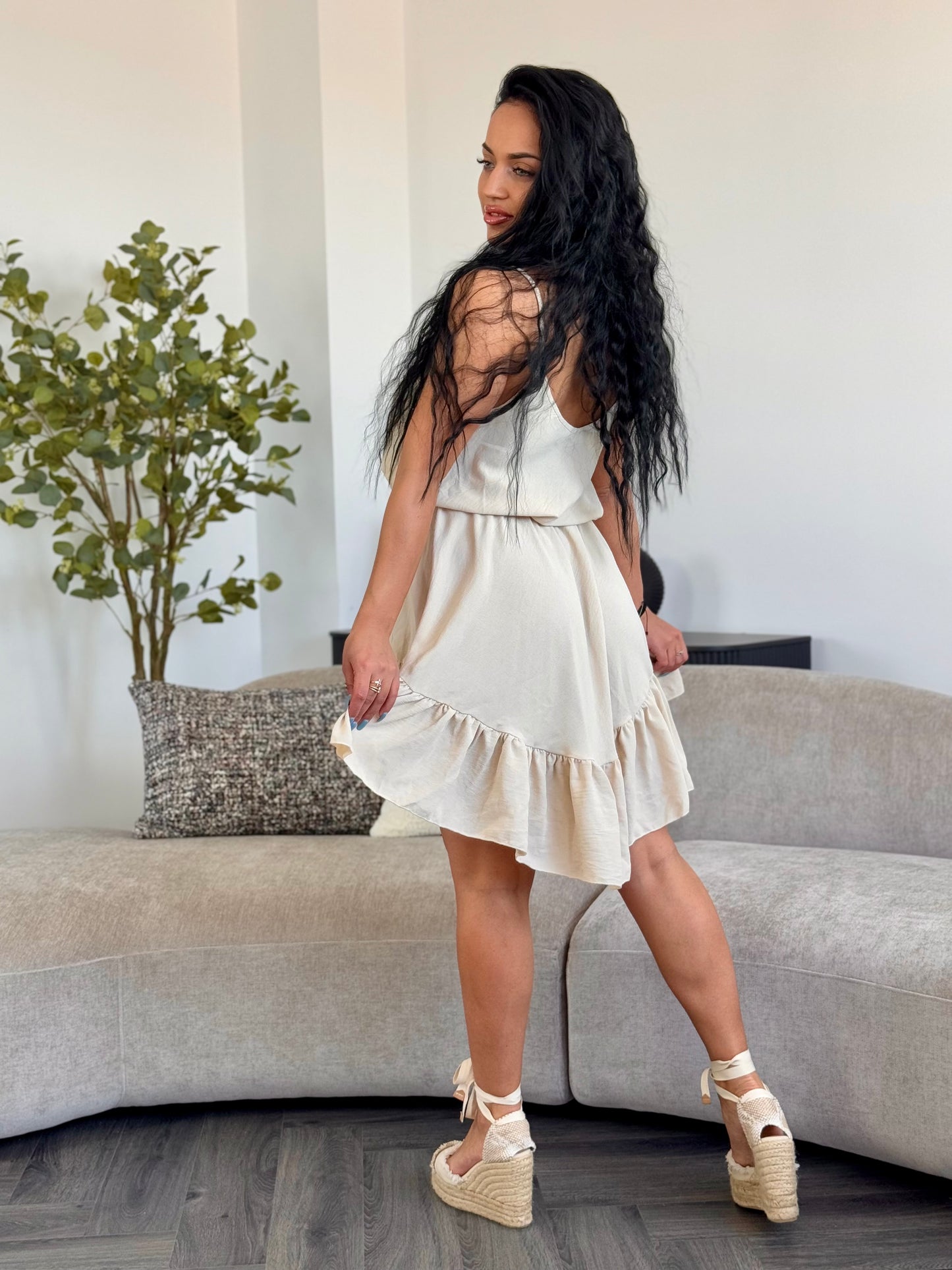 Rochie Ivy - Bej