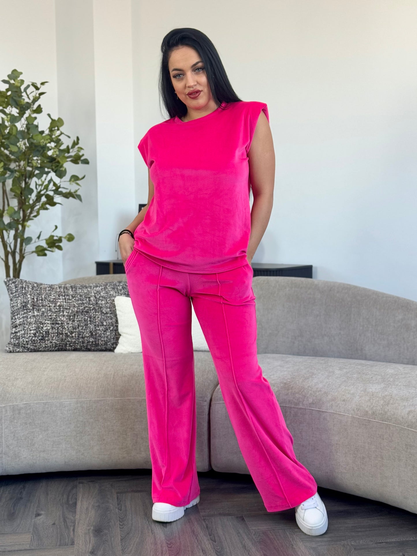 Costum Hanna - Fucsia