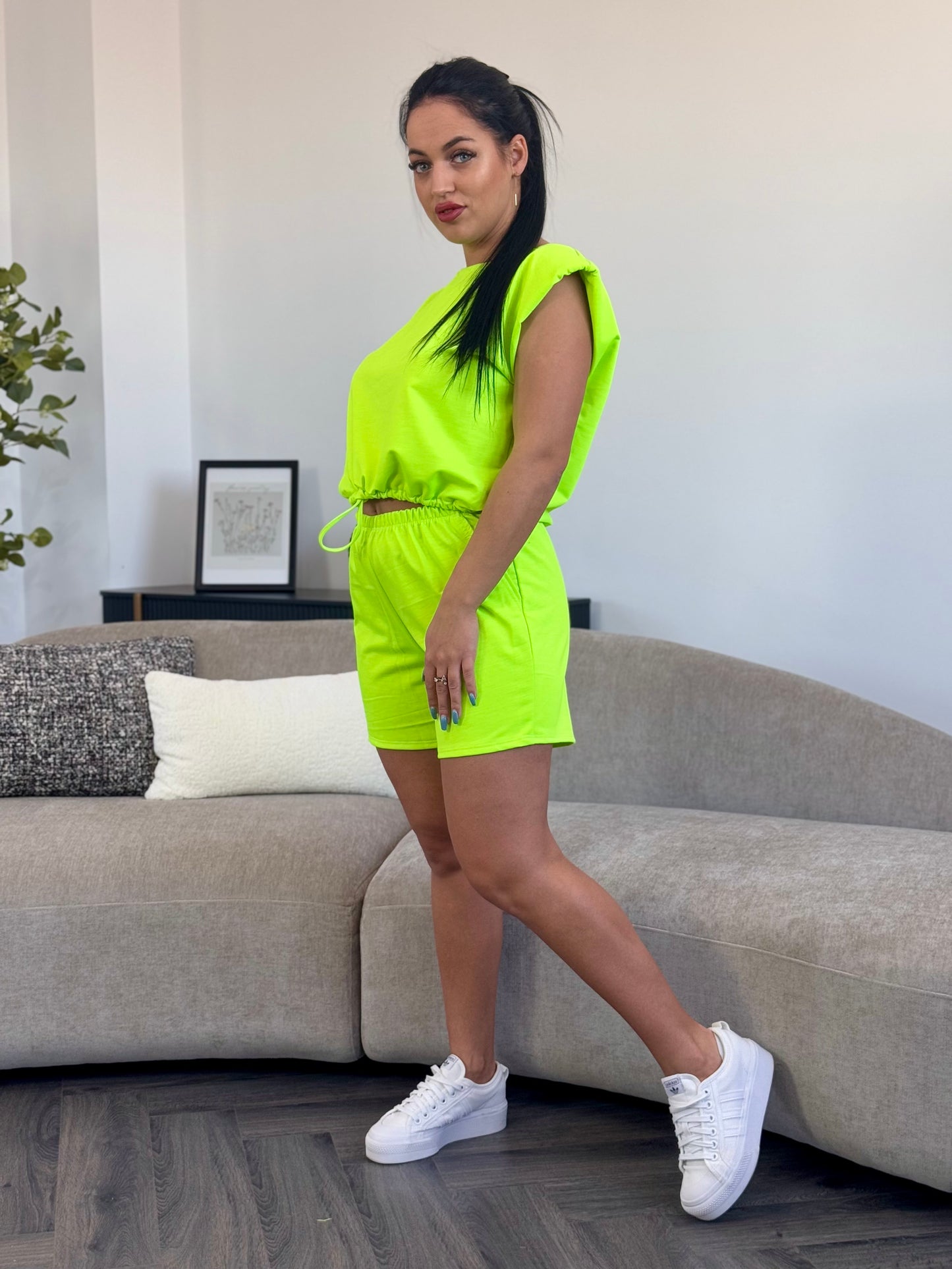 Costum CHERRY - Verde Neon