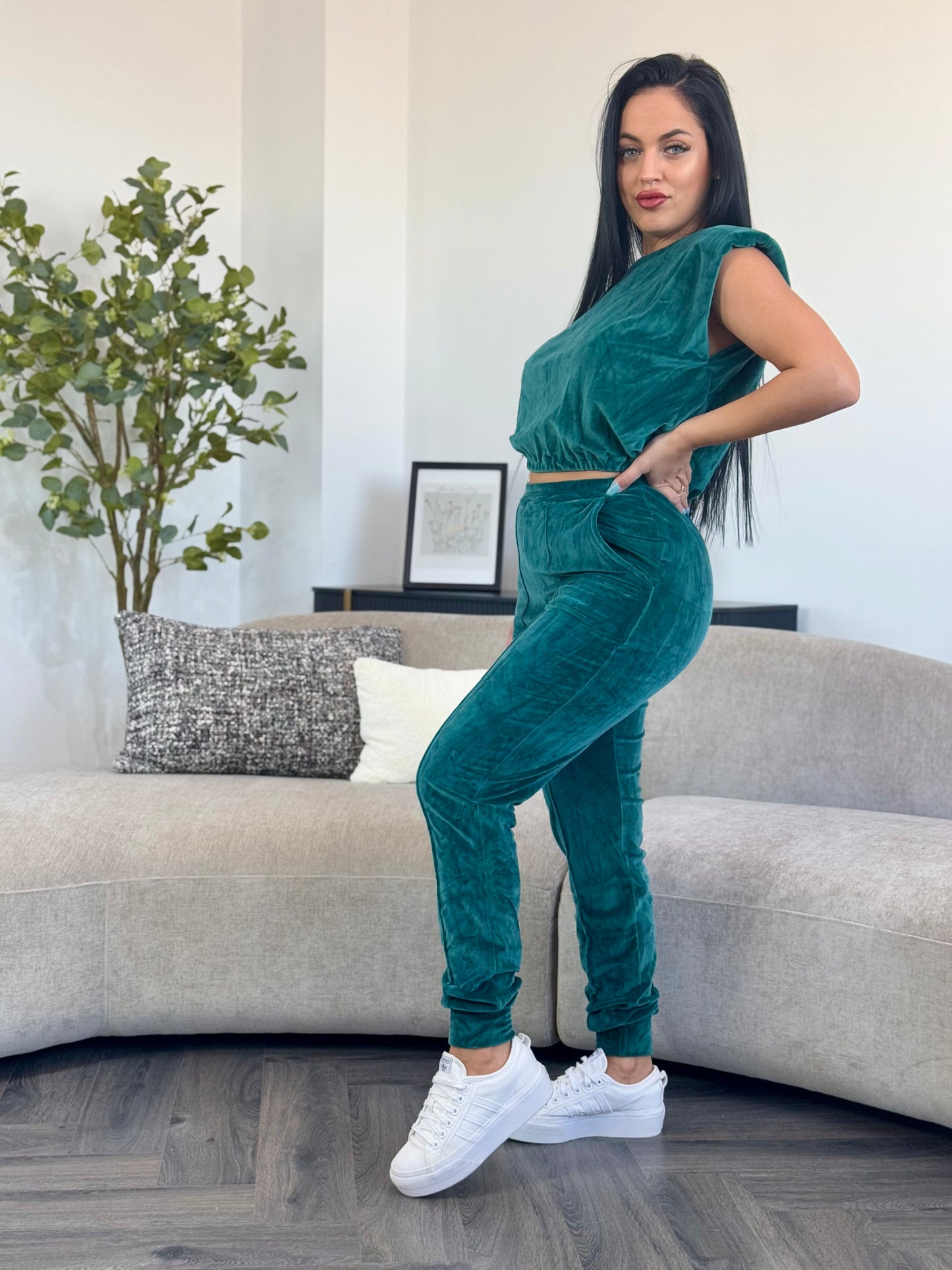 Costum Havana Soft - Verde Smarald