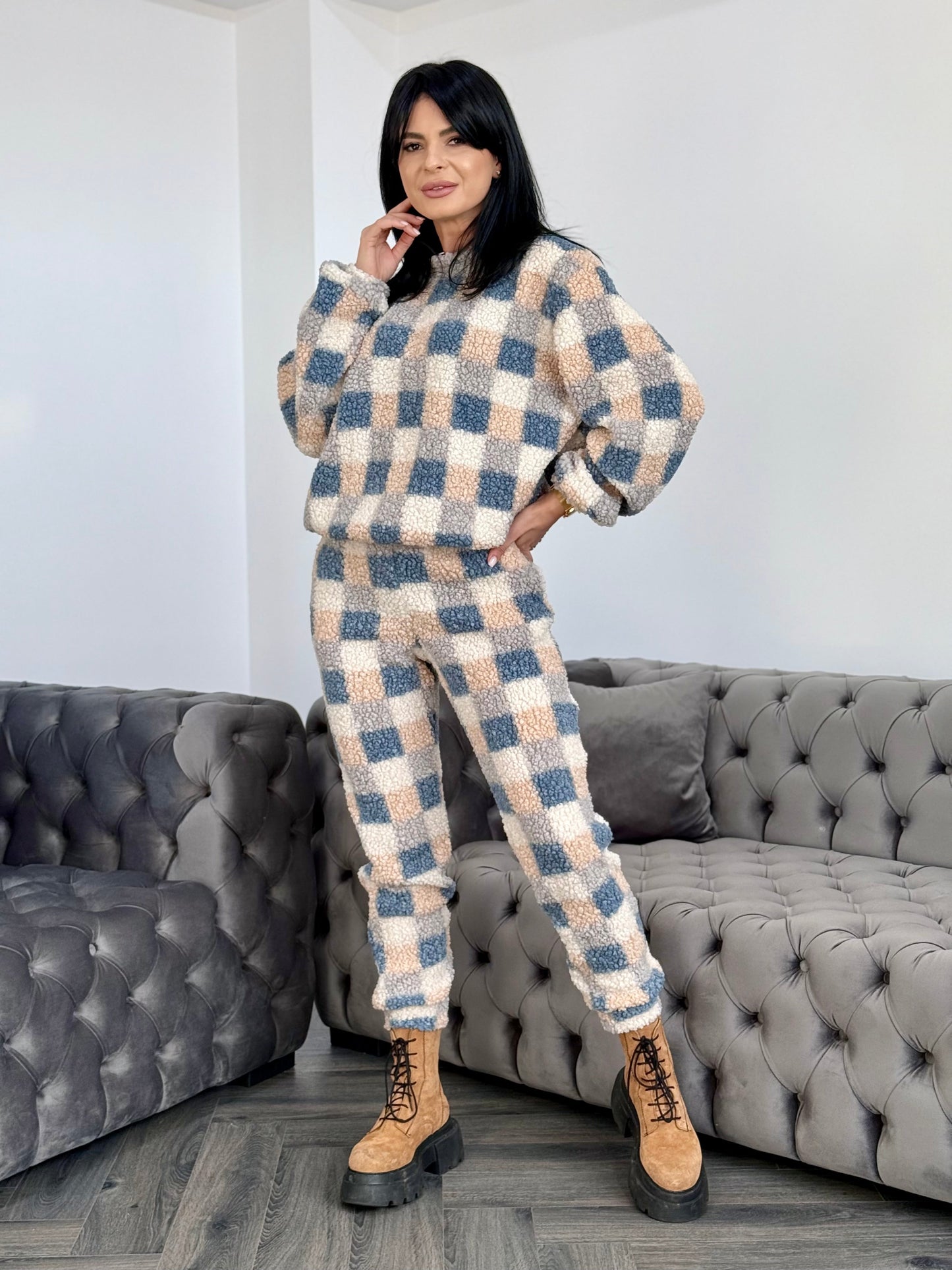 Costum Mona Plush - Caro Blue