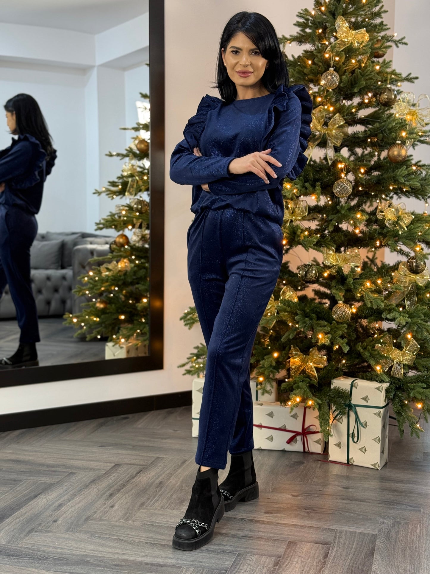 Costum Ellba - Bleumarin