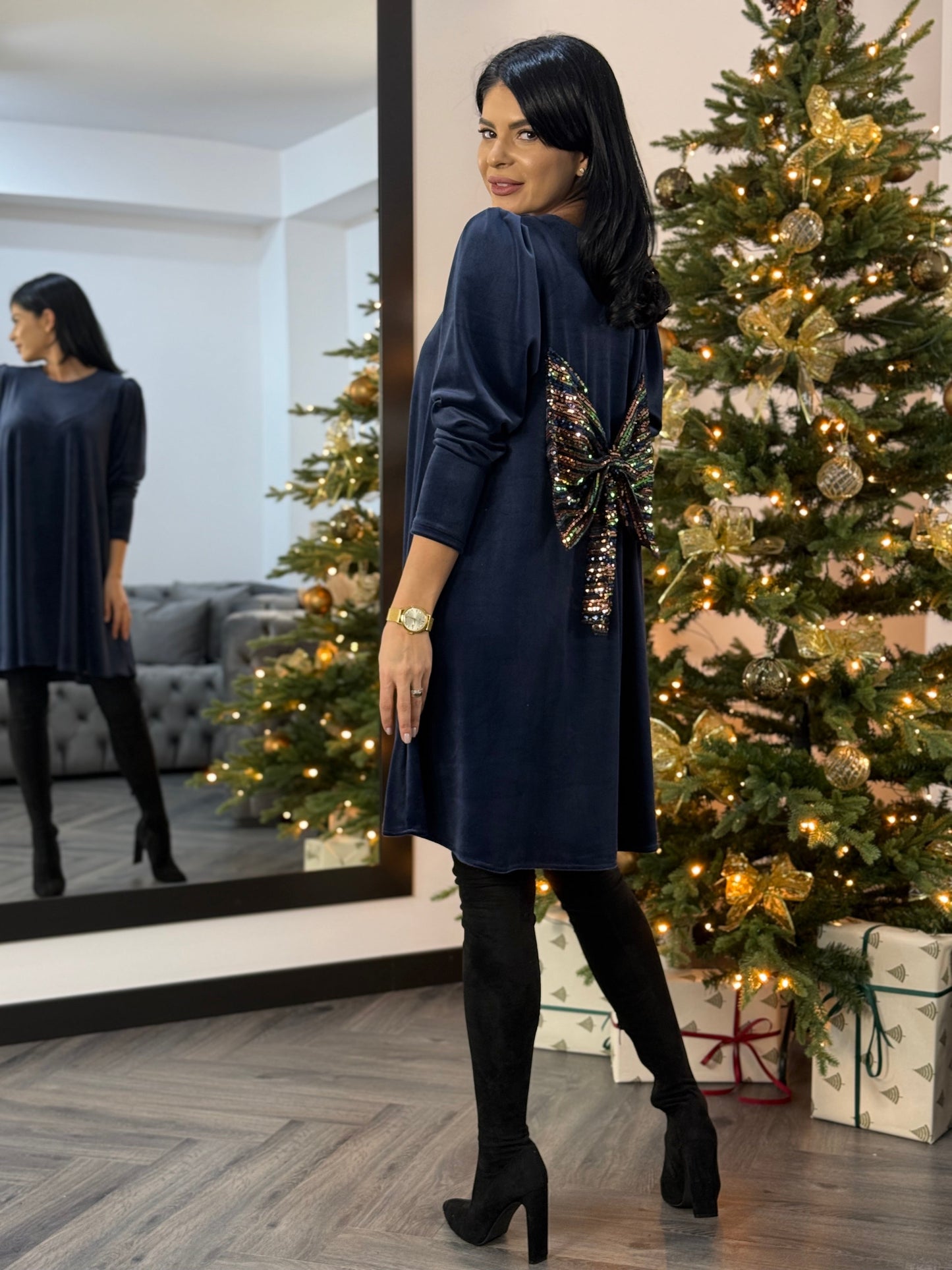 Rochie Yasmin - Bleumarin