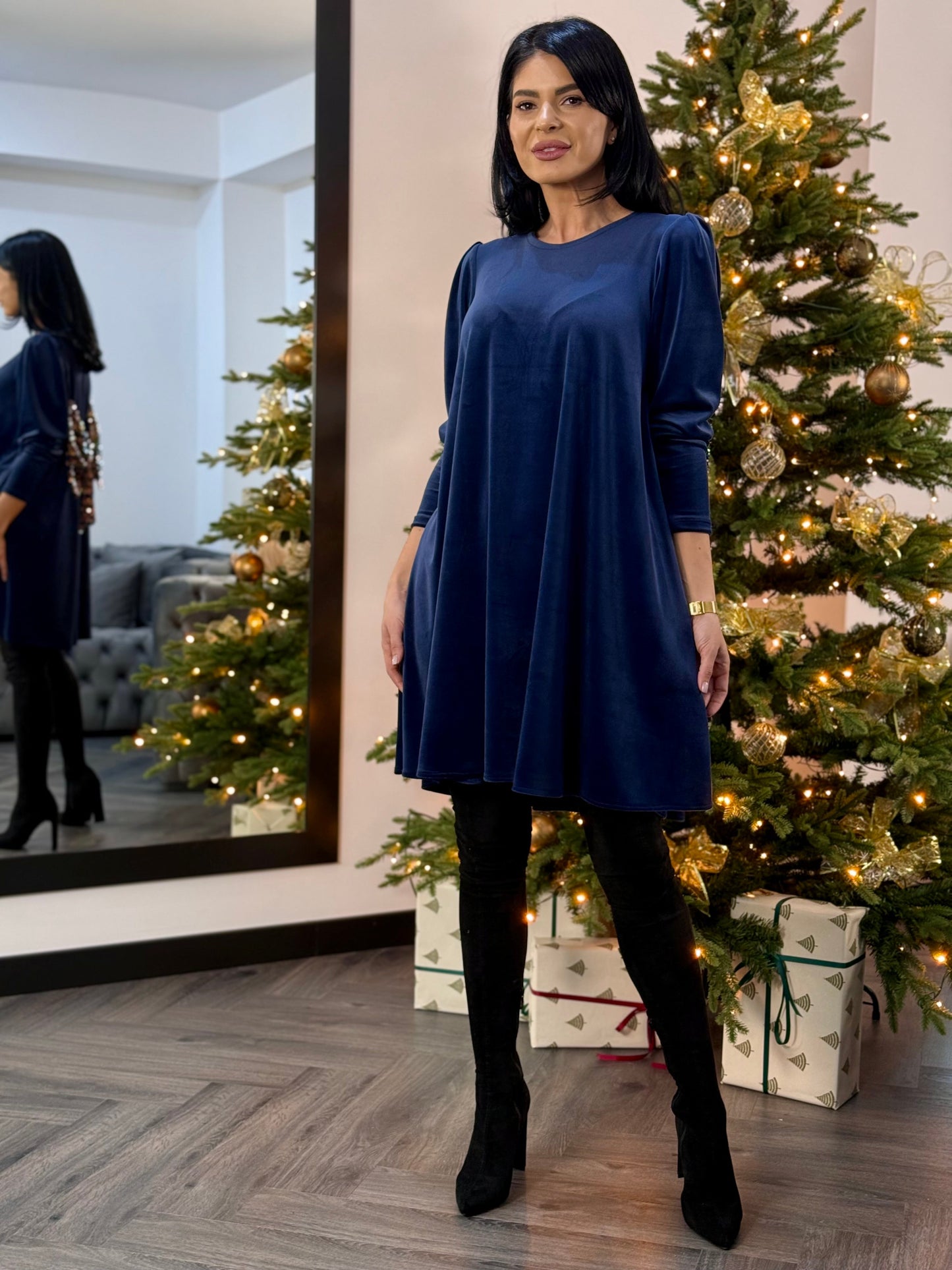Rochie Yasmin - Bleumarin