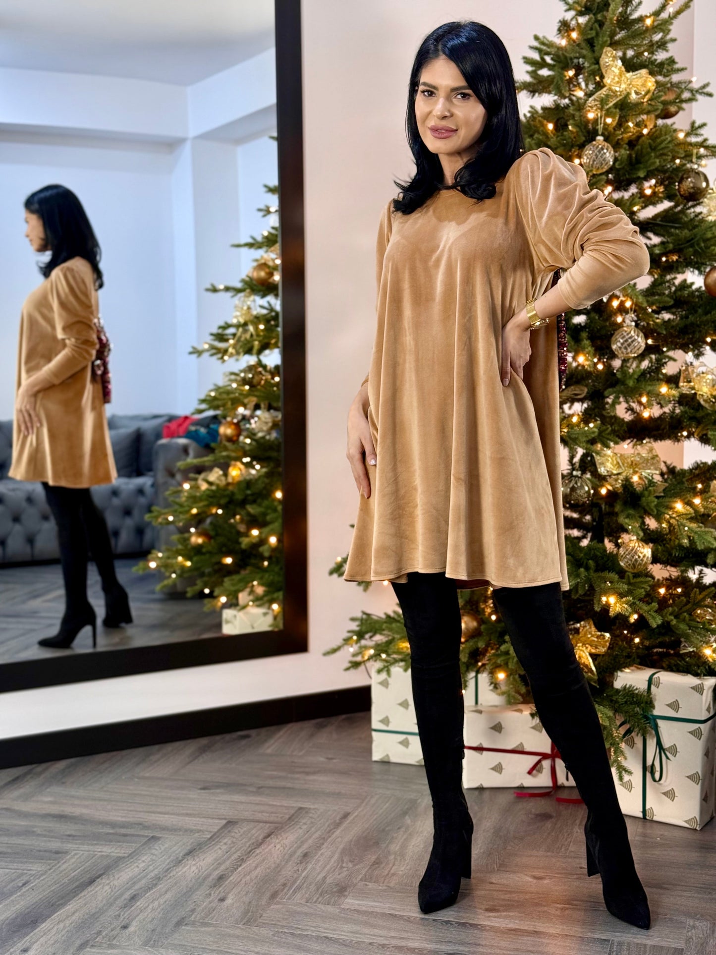 Rochie Yasmin - Maro Auriu