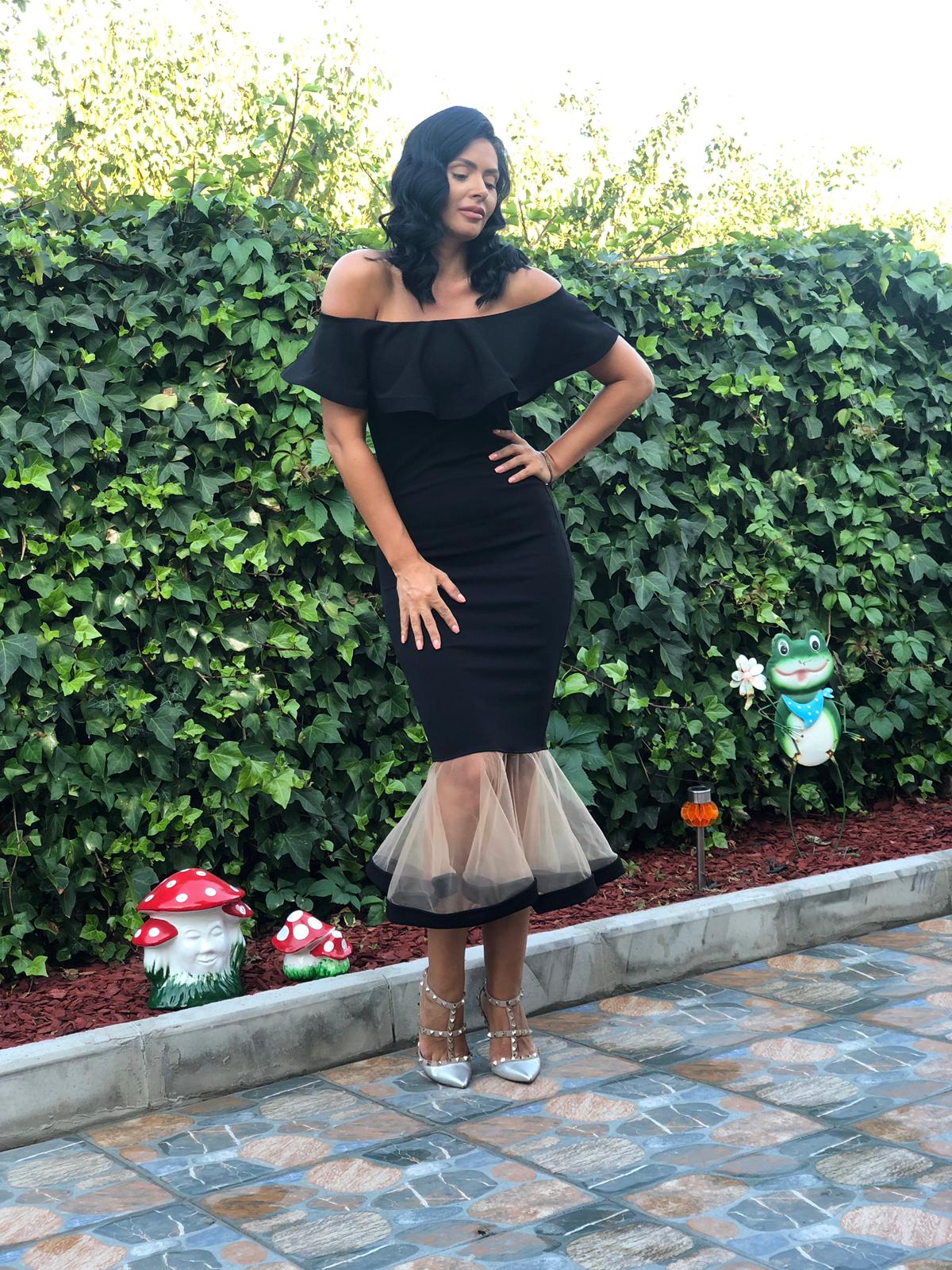 Rochie STEFANIA - Negru
