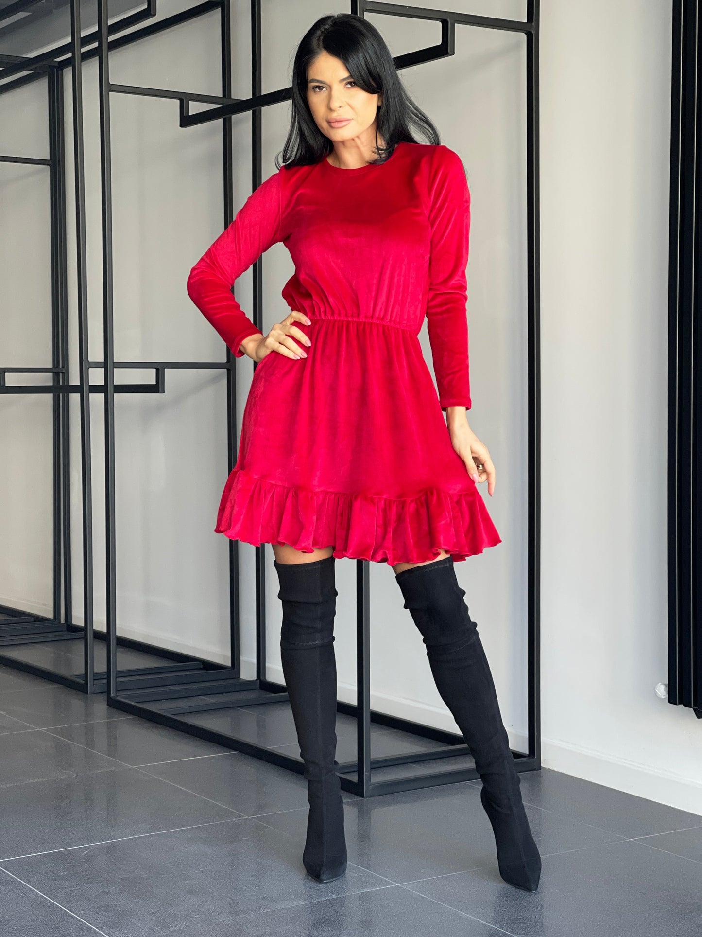 Rochie ESME - Rosu