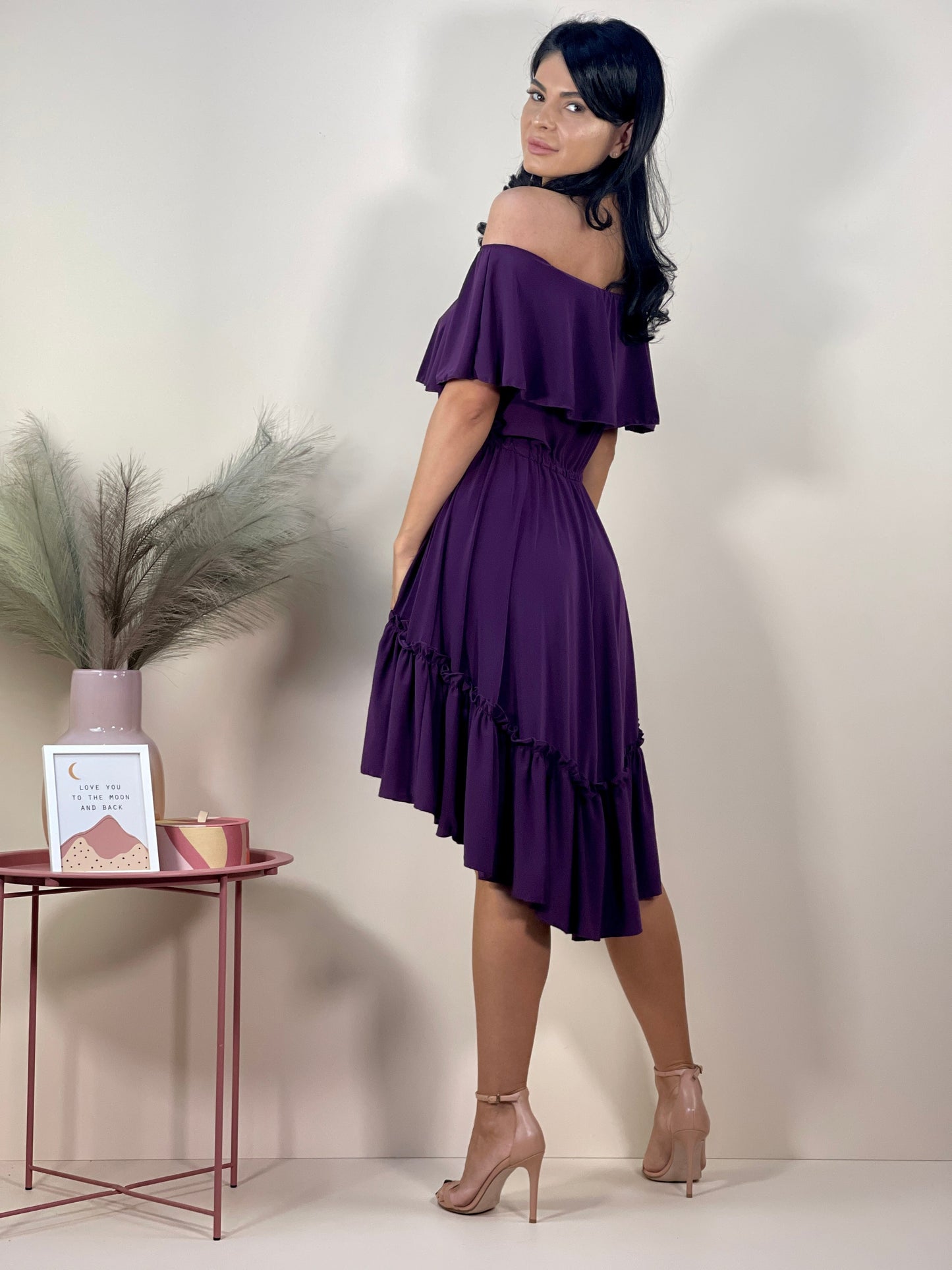 Rochie BELLA CHIC - Mov Inchis