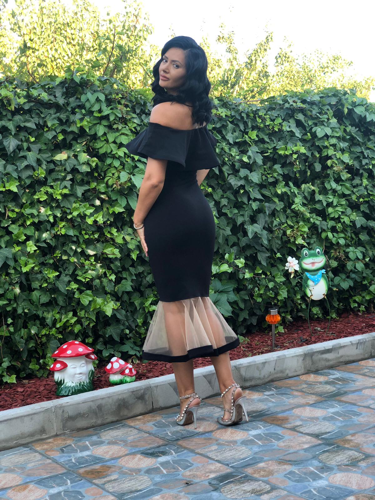 Rochie STEFANIA - Negru