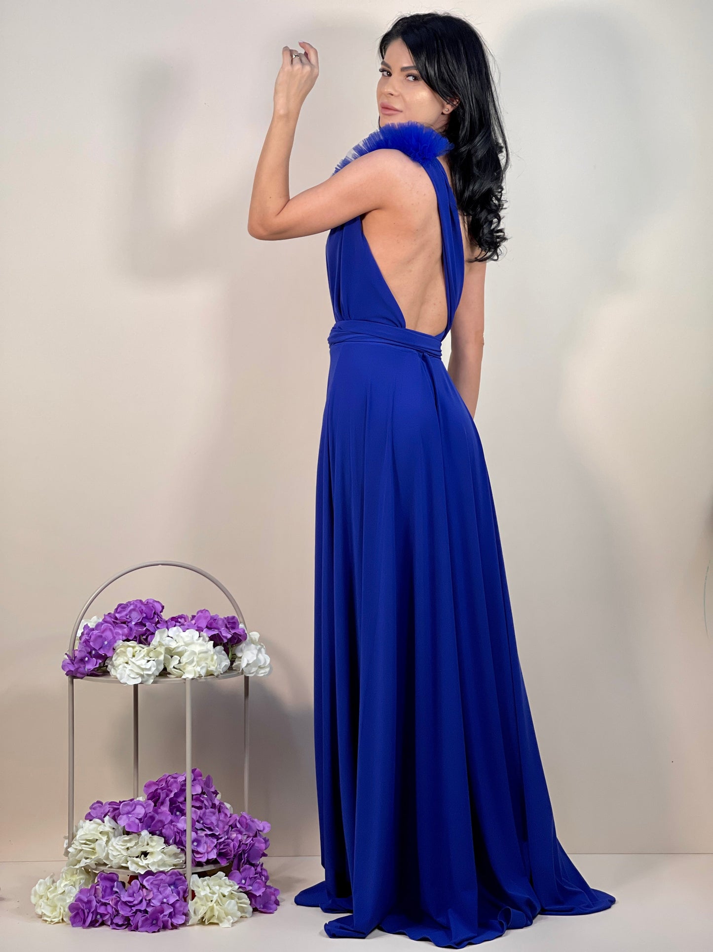 Rochie Casandra - Albastru Electric