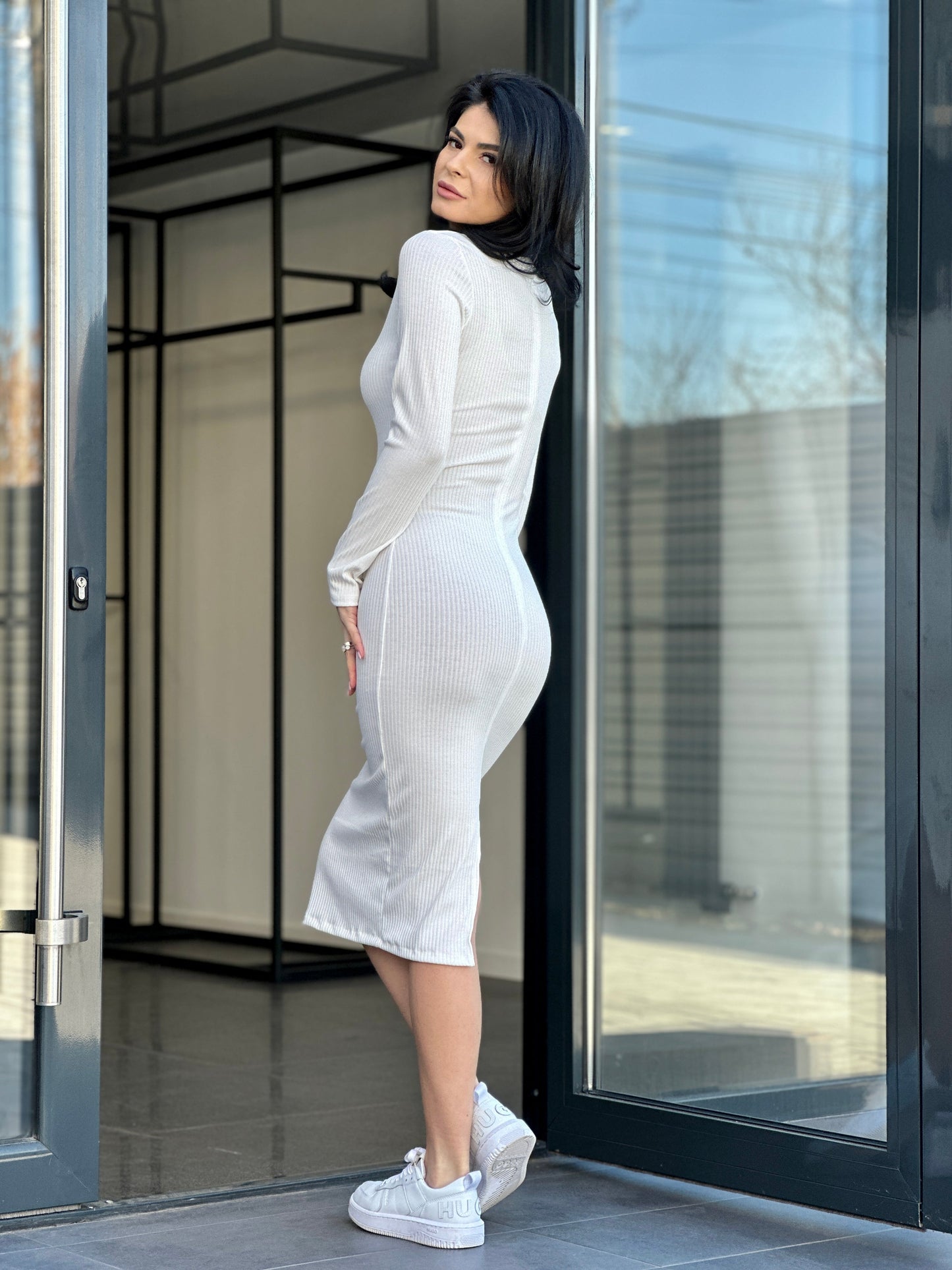 Rochie Coco - Alb