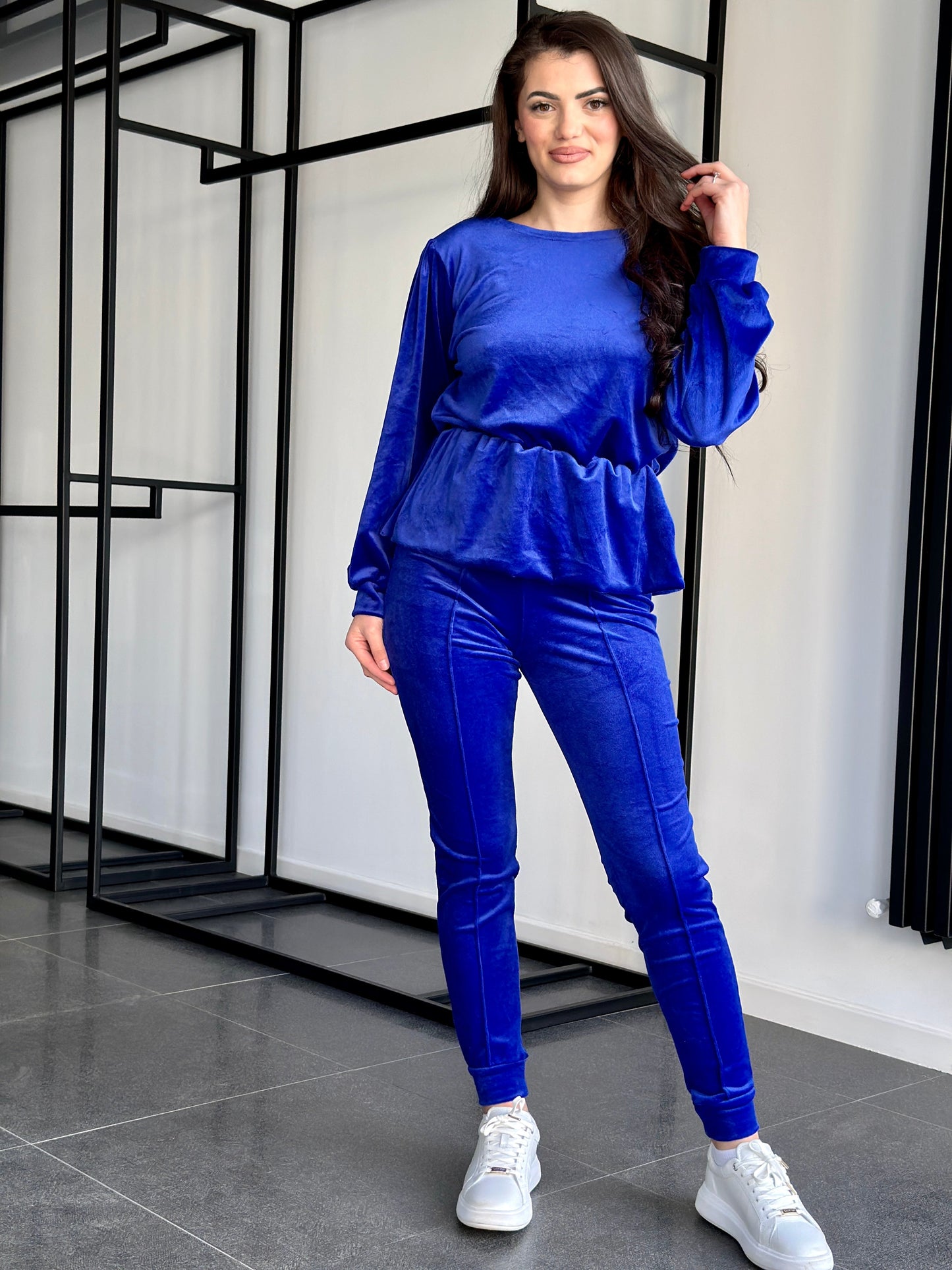Costum Evelyn - Albastru Electric