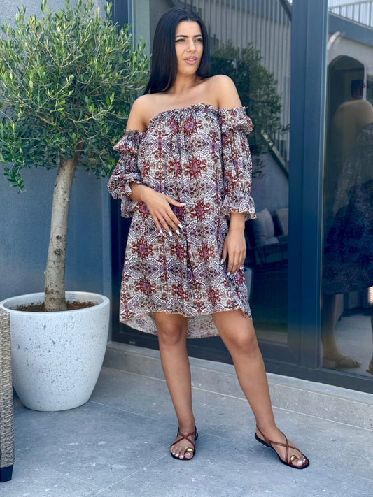 Rochie Elena  -  Gipsy Print