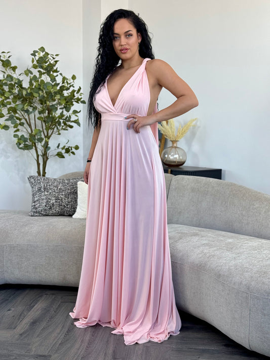 Rochie Versatila - Roz Pal