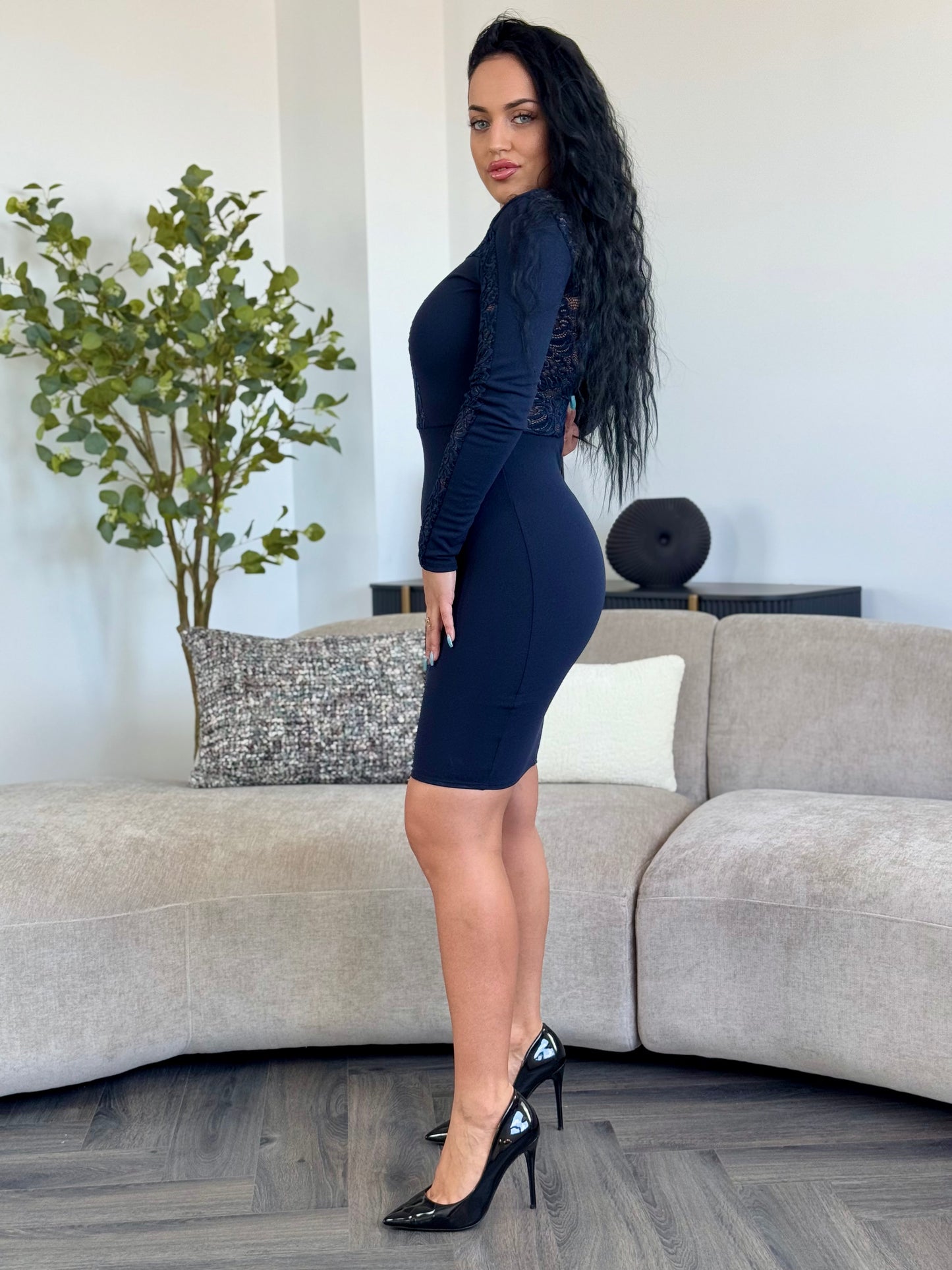 Rochie Gabby - Bleumarin