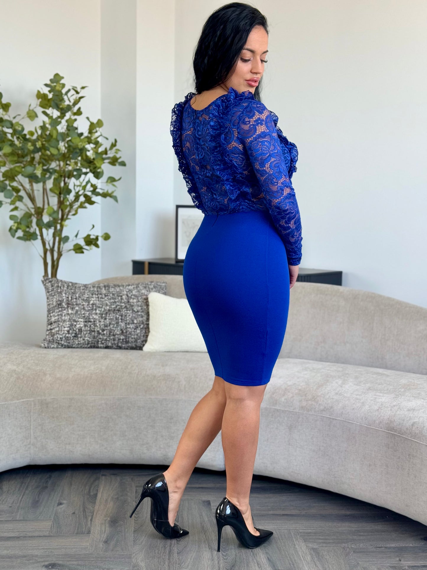 Rochie Cristy - Albastru
