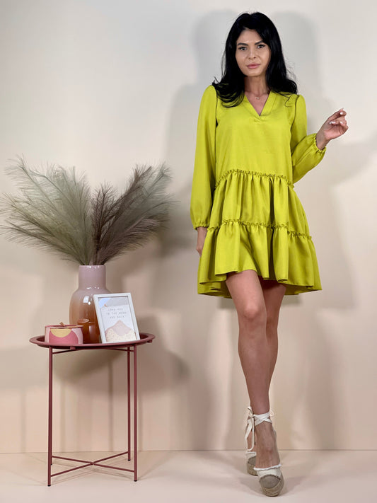 Rochie Letitia - Lime