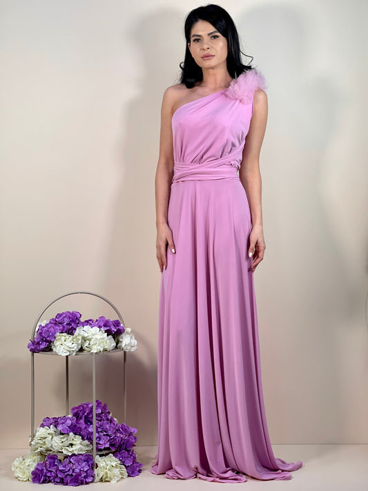 Rochie Casandra - Barbie Pink